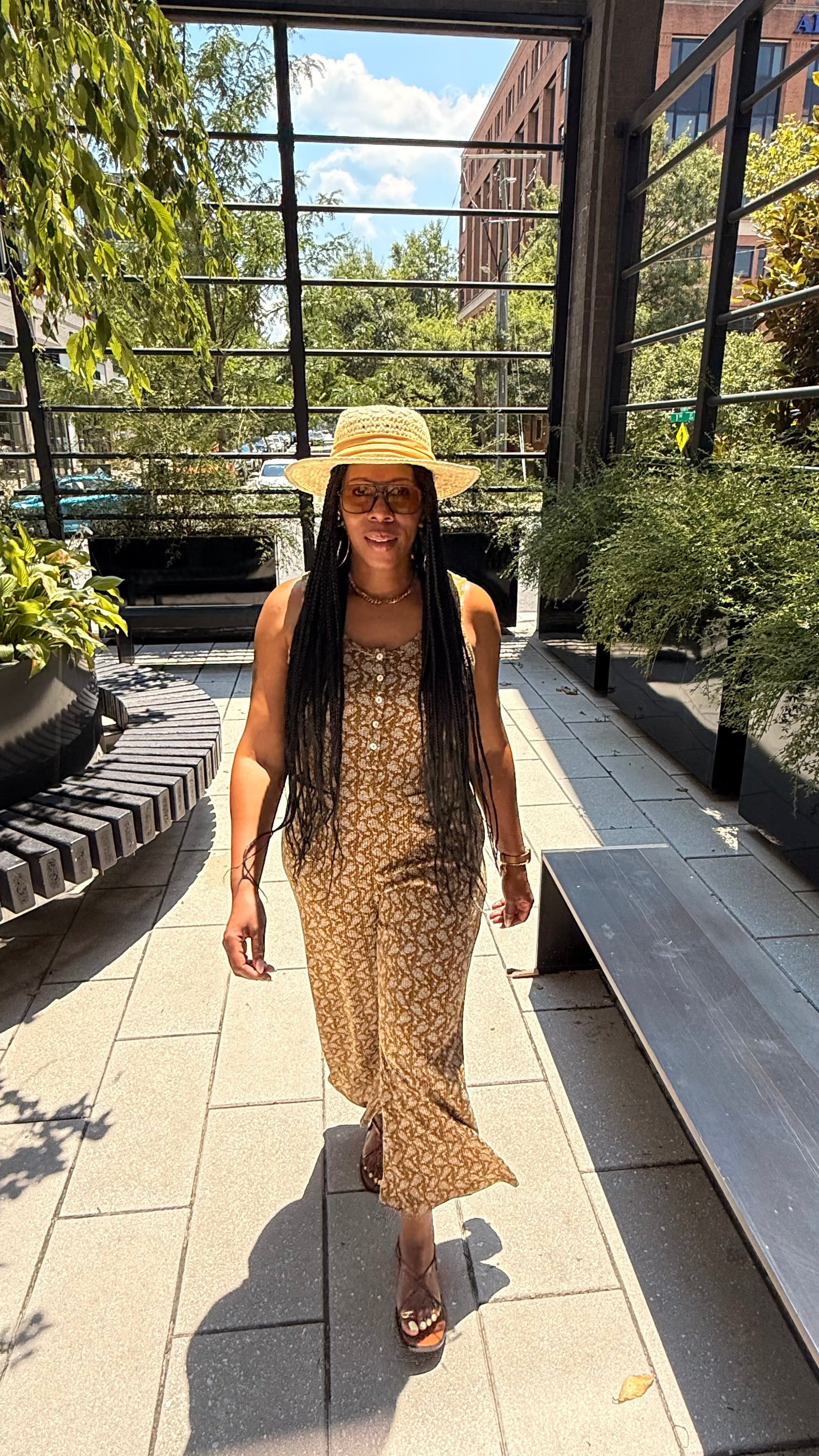 Button Front Jumpsuit