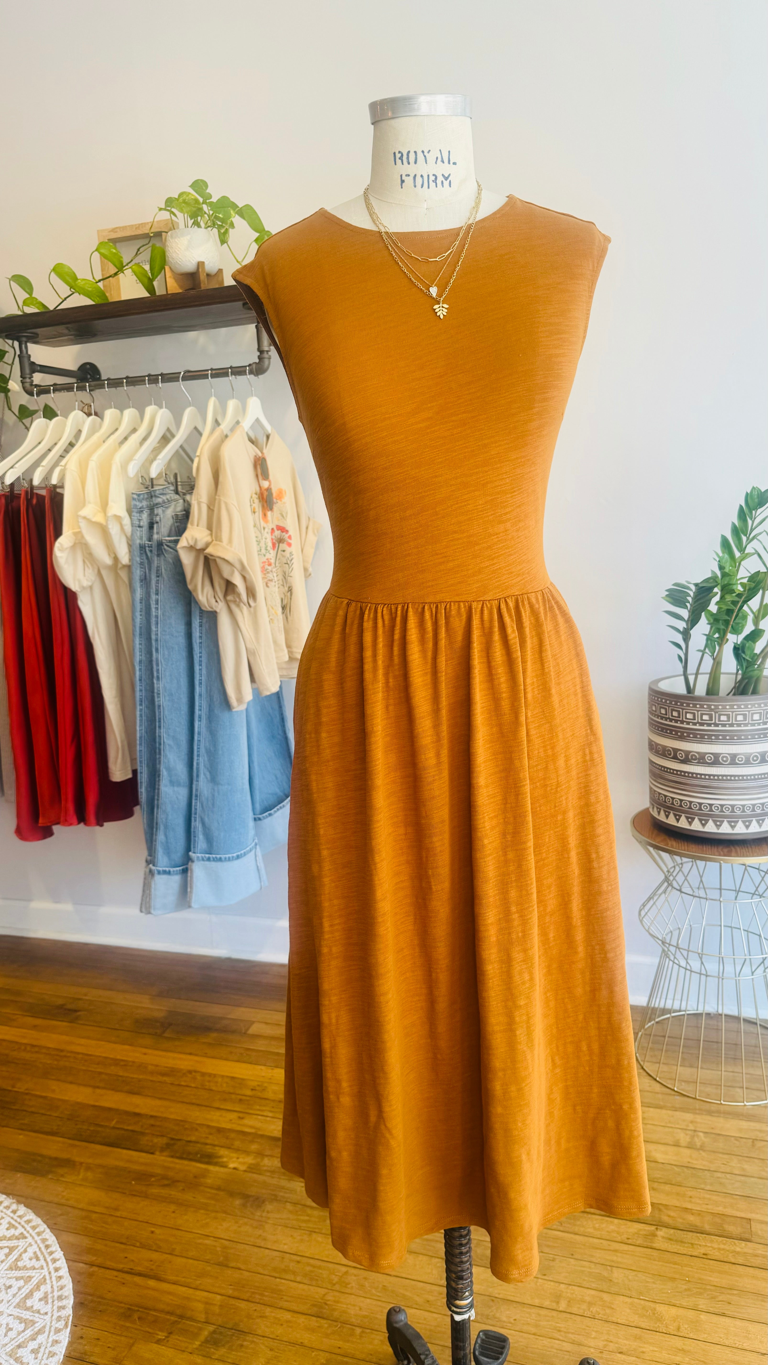 Midi Flare Dress