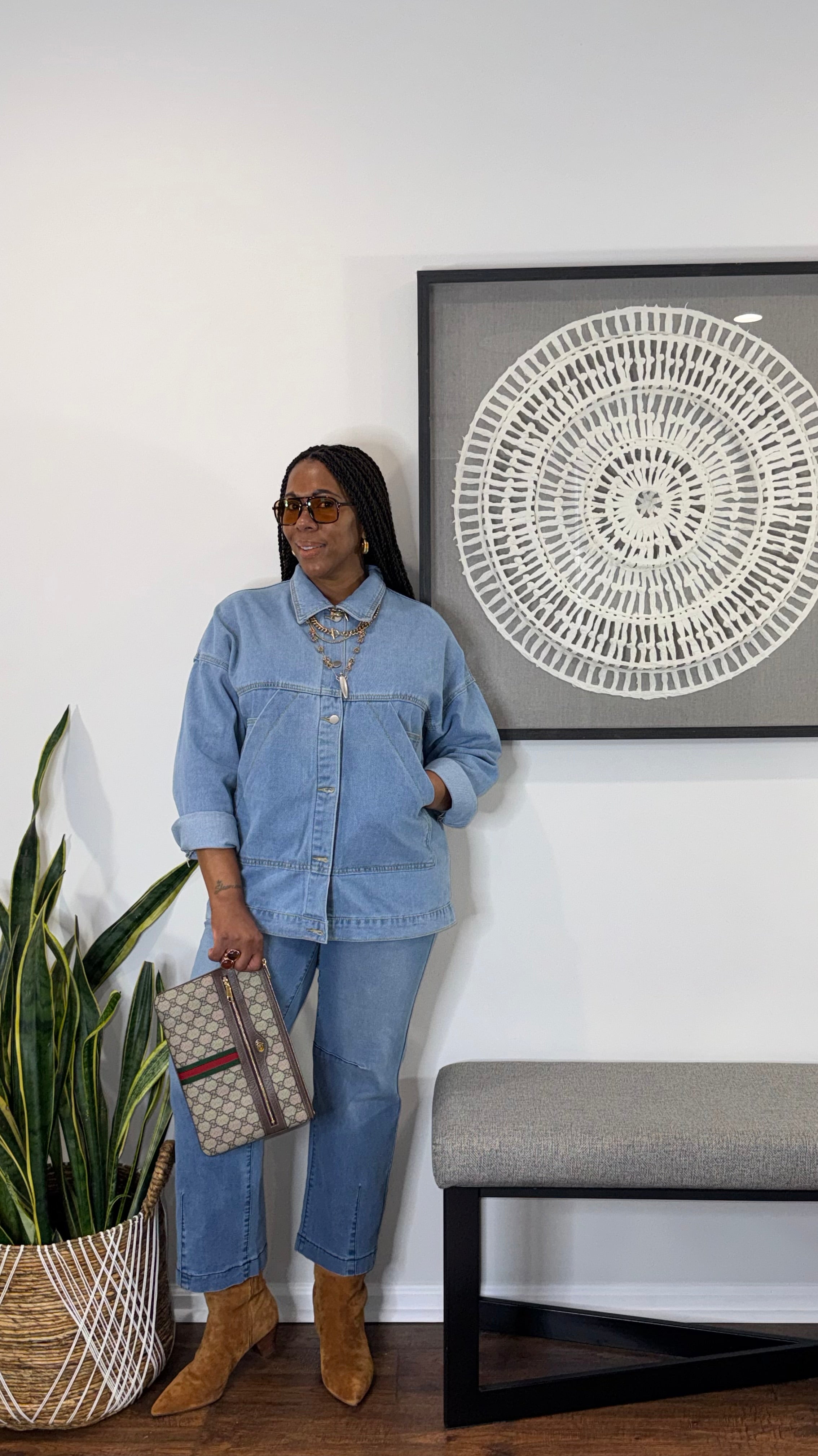 Denim Utility Jacket
