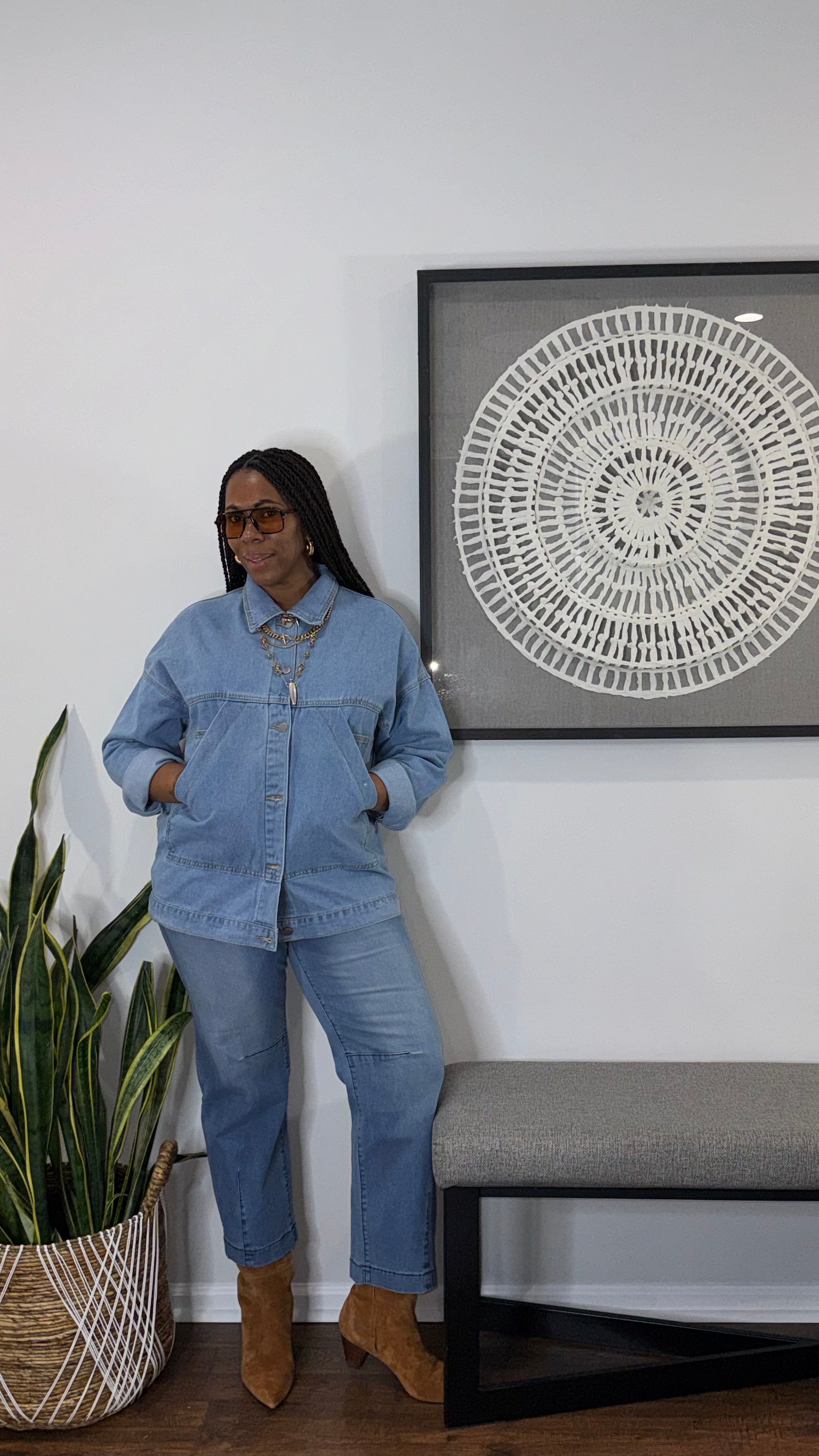 Denim Utility Jacket