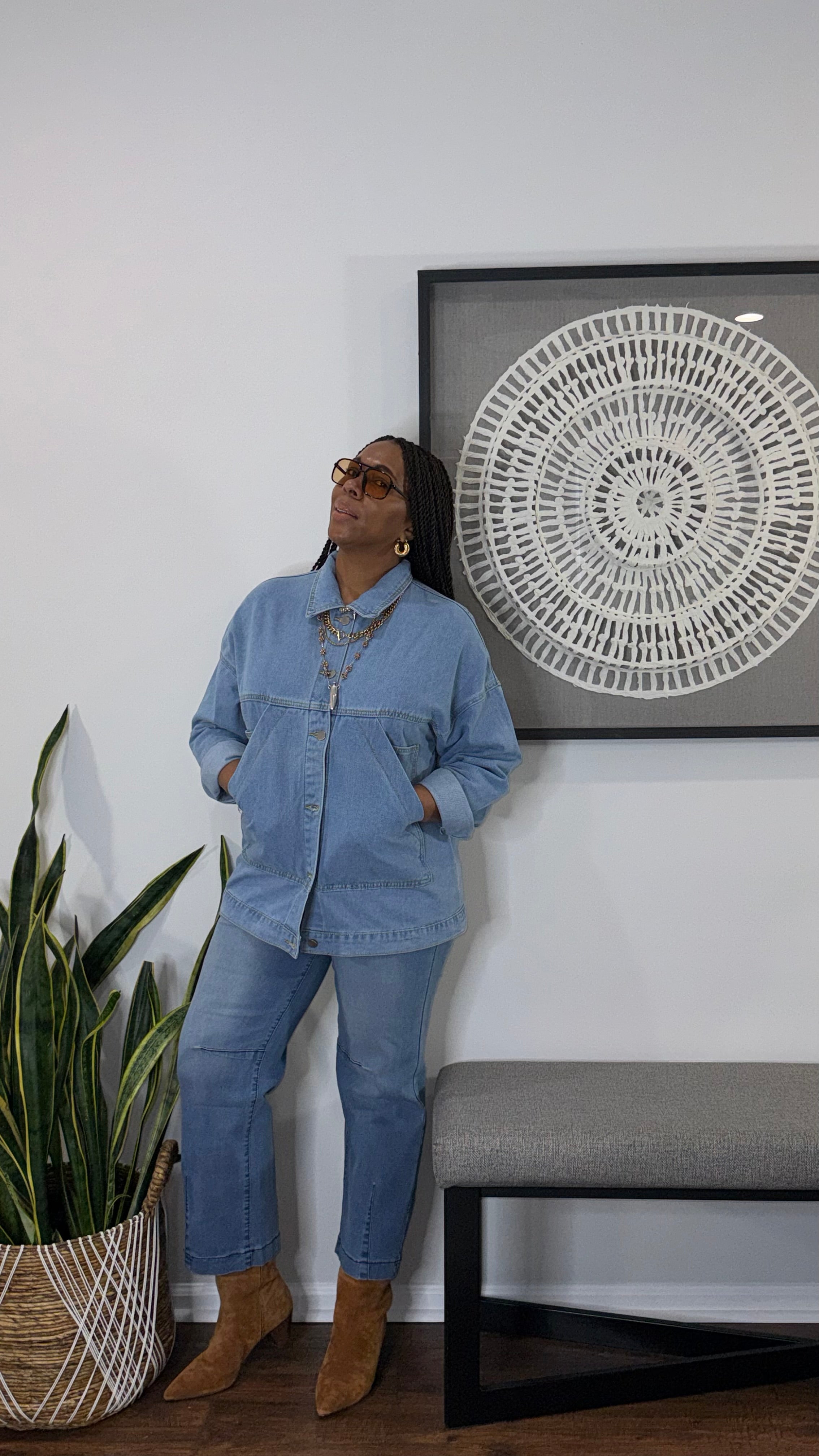 Denim Utility Jacket