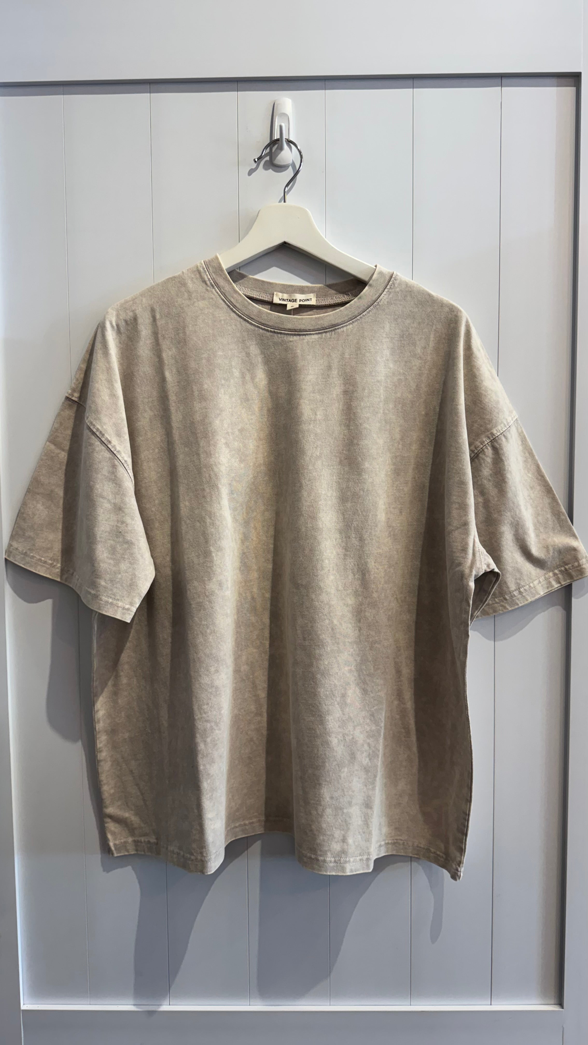 Mineral Wash Oversized Tee