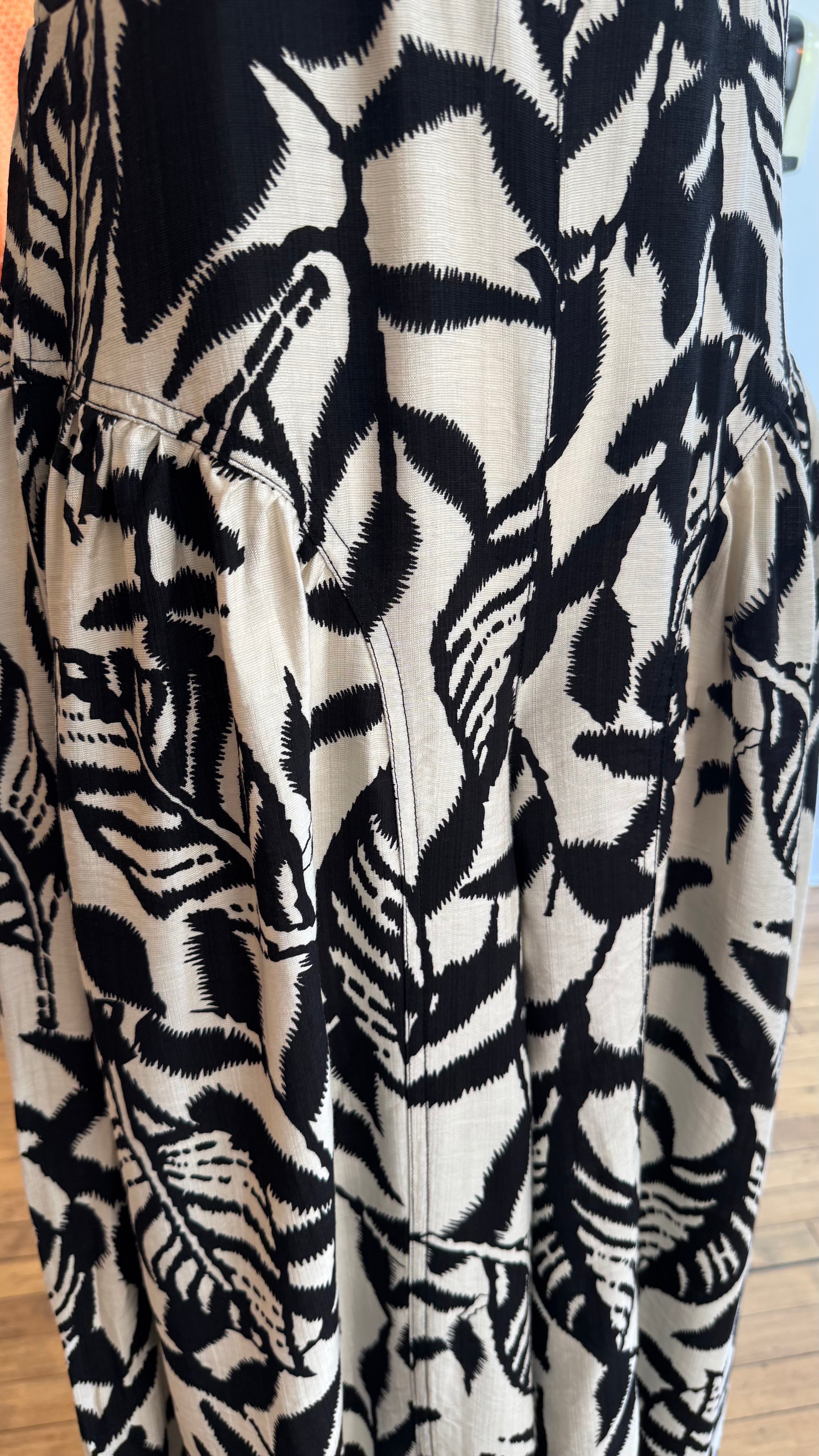 Tropical Print Wide-Leg Cami Jumpsuit