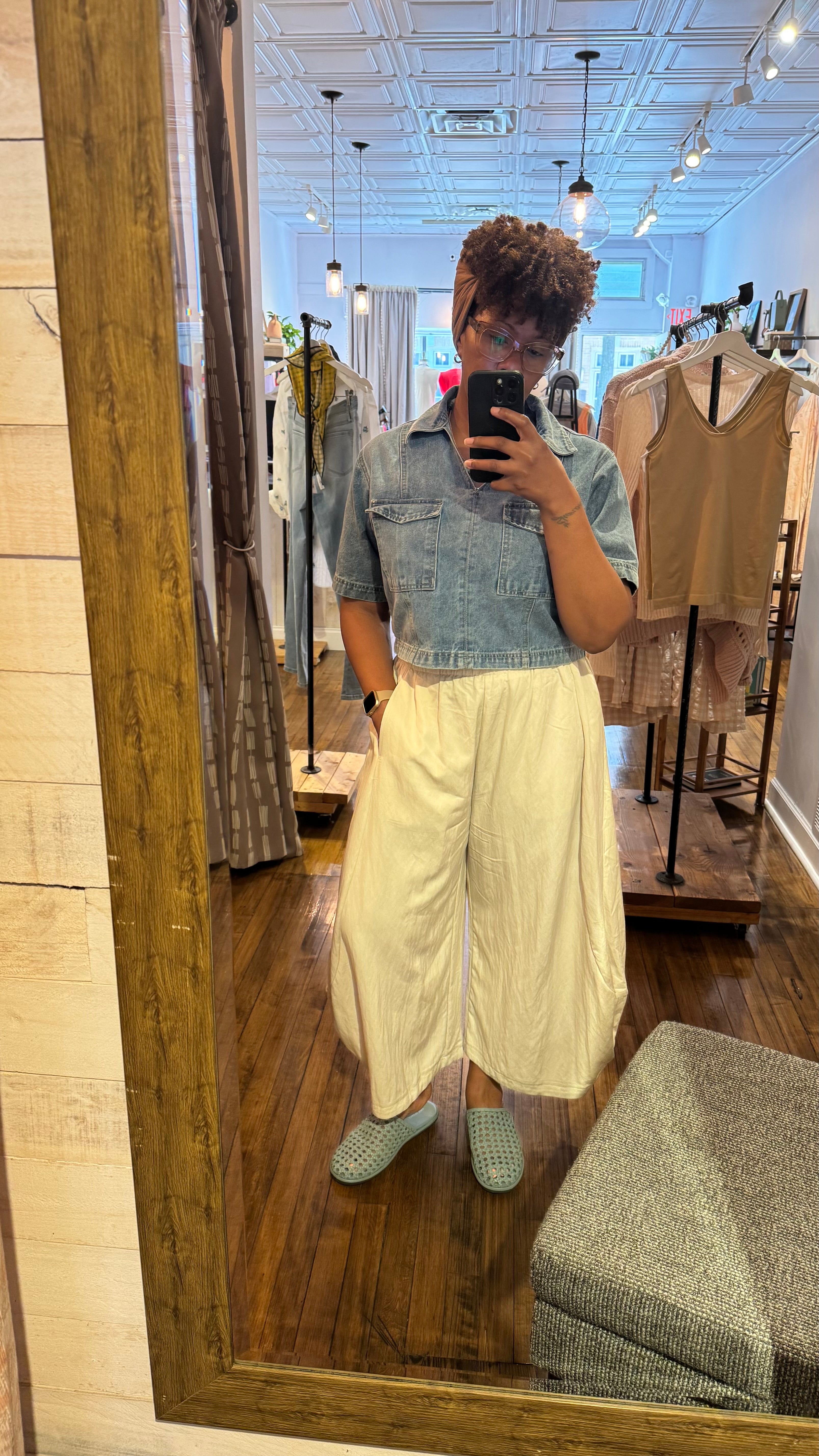 Elastic Waist Balloon Pants