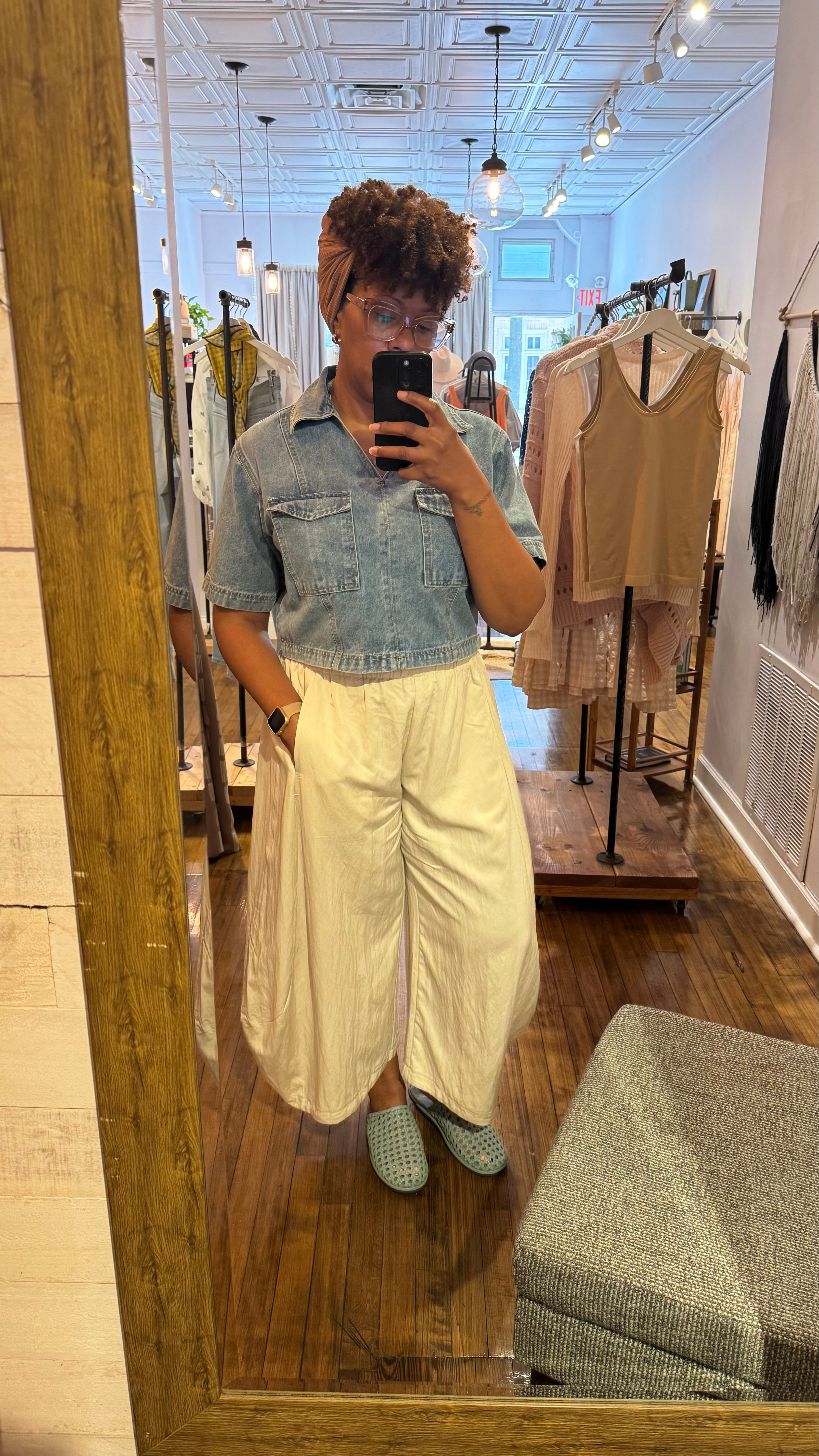 Elastic Waist Balloon Pants