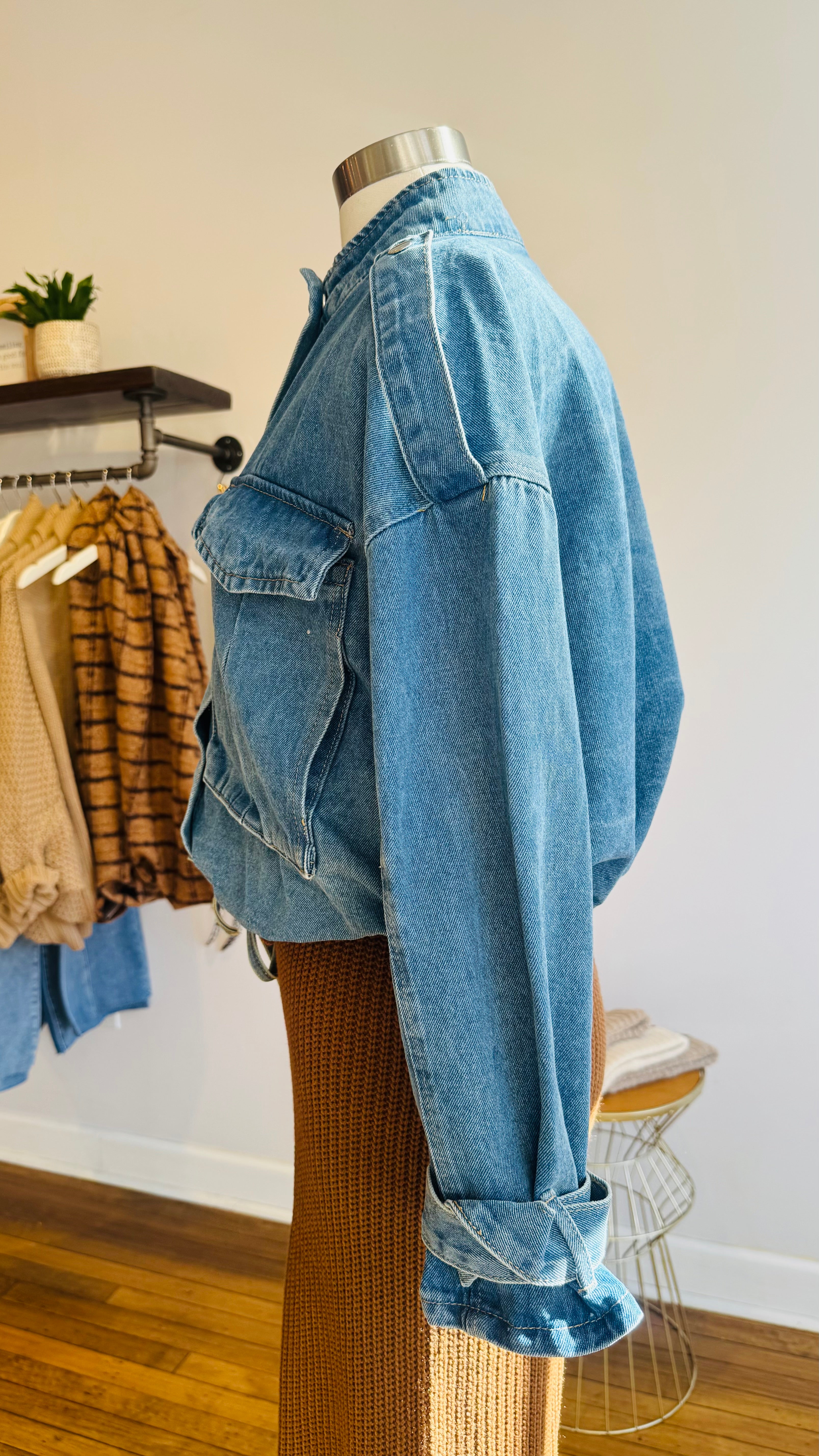 Denim Utility Jacket