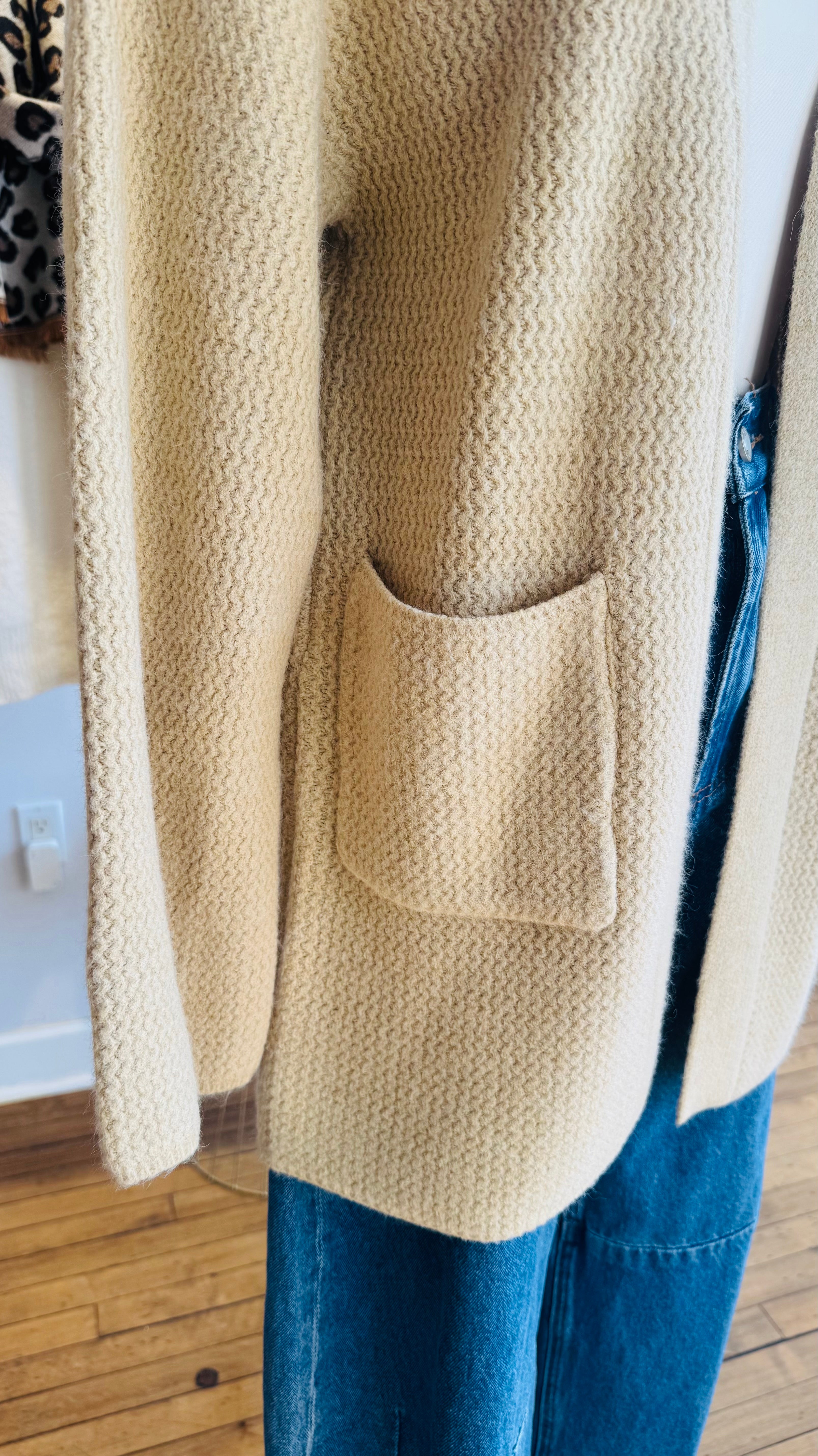 Cozy Open Front Cardigan