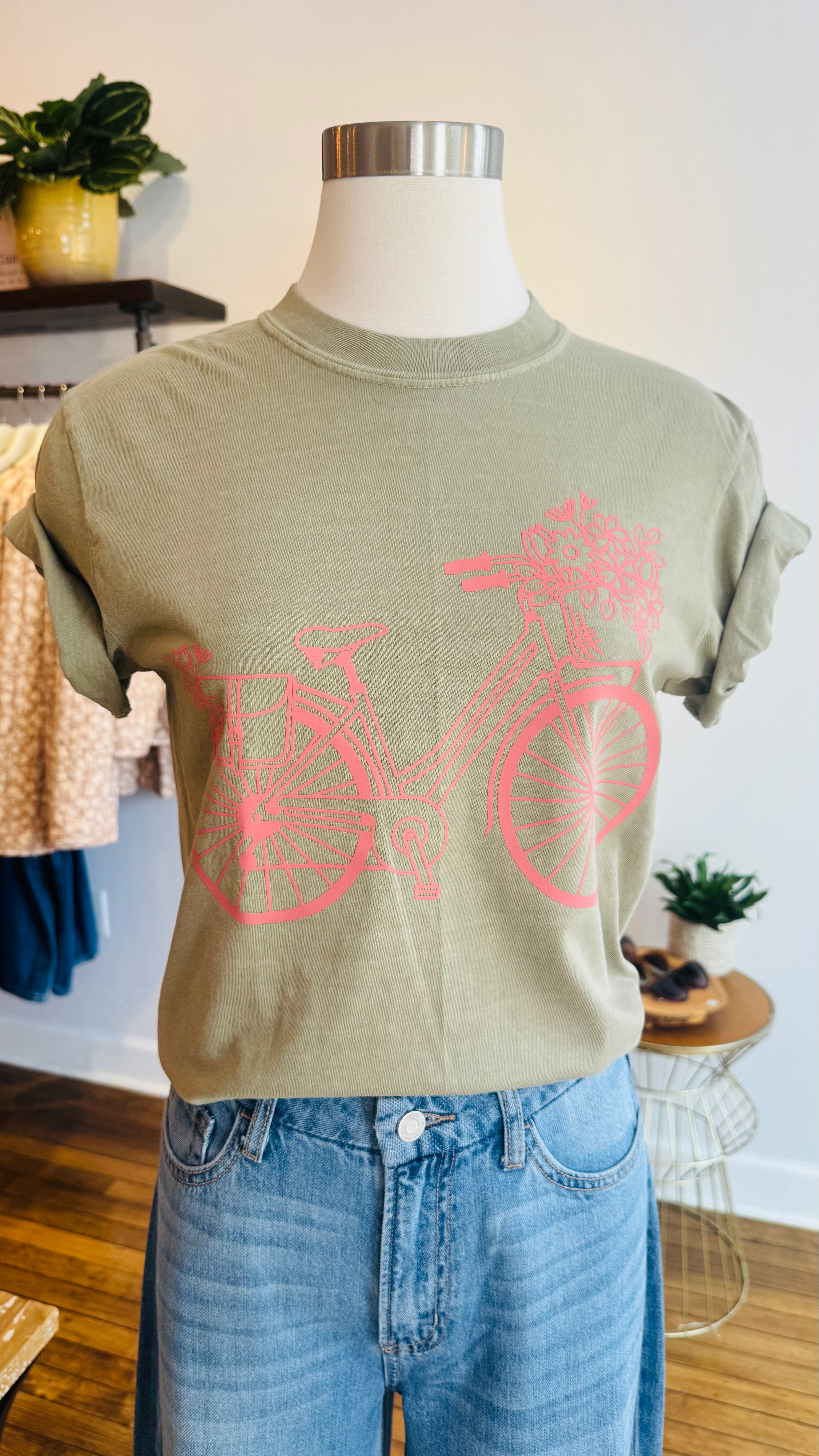 Spring Bicycle Graphic Tee