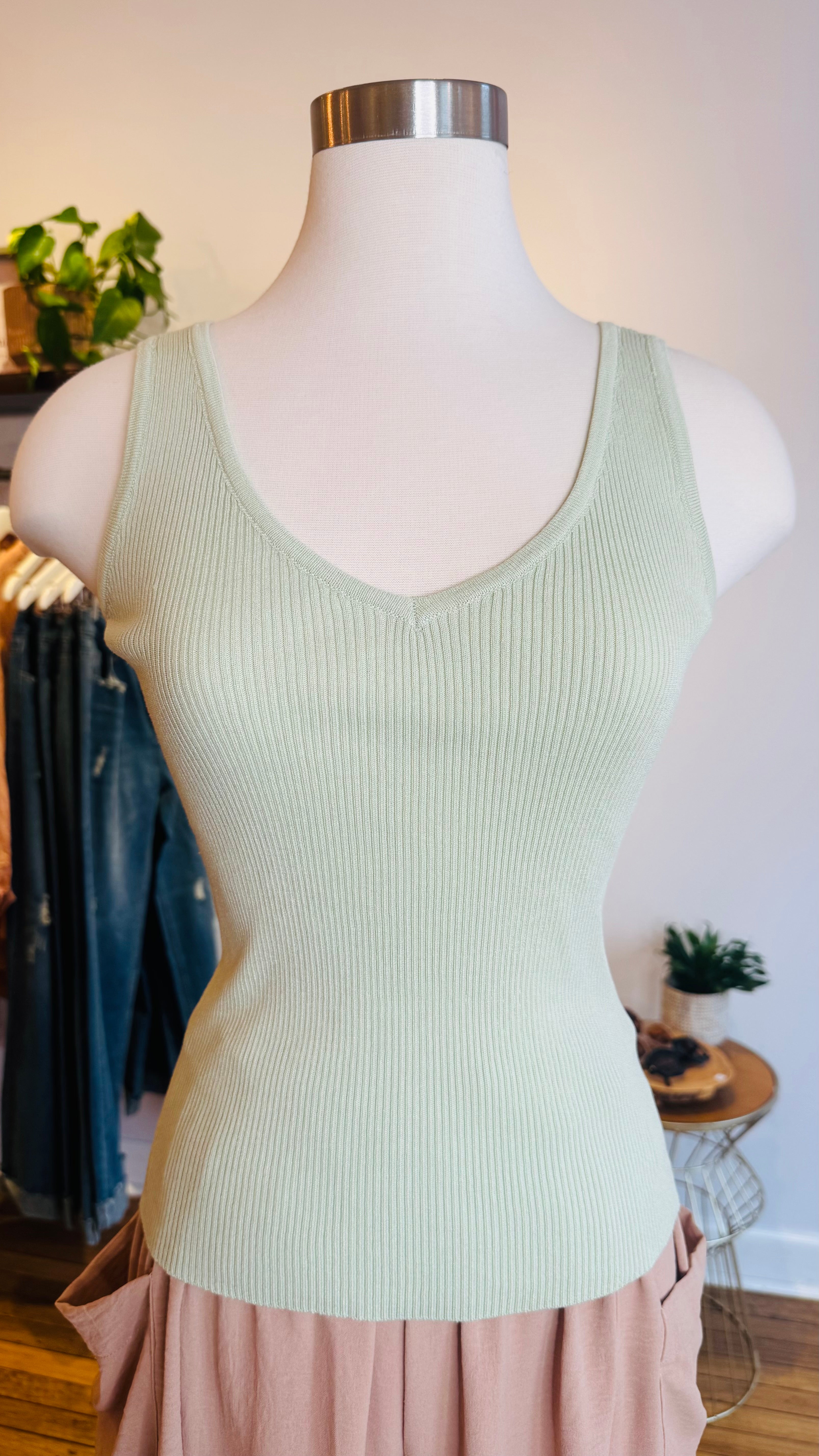 Knit Tank Top