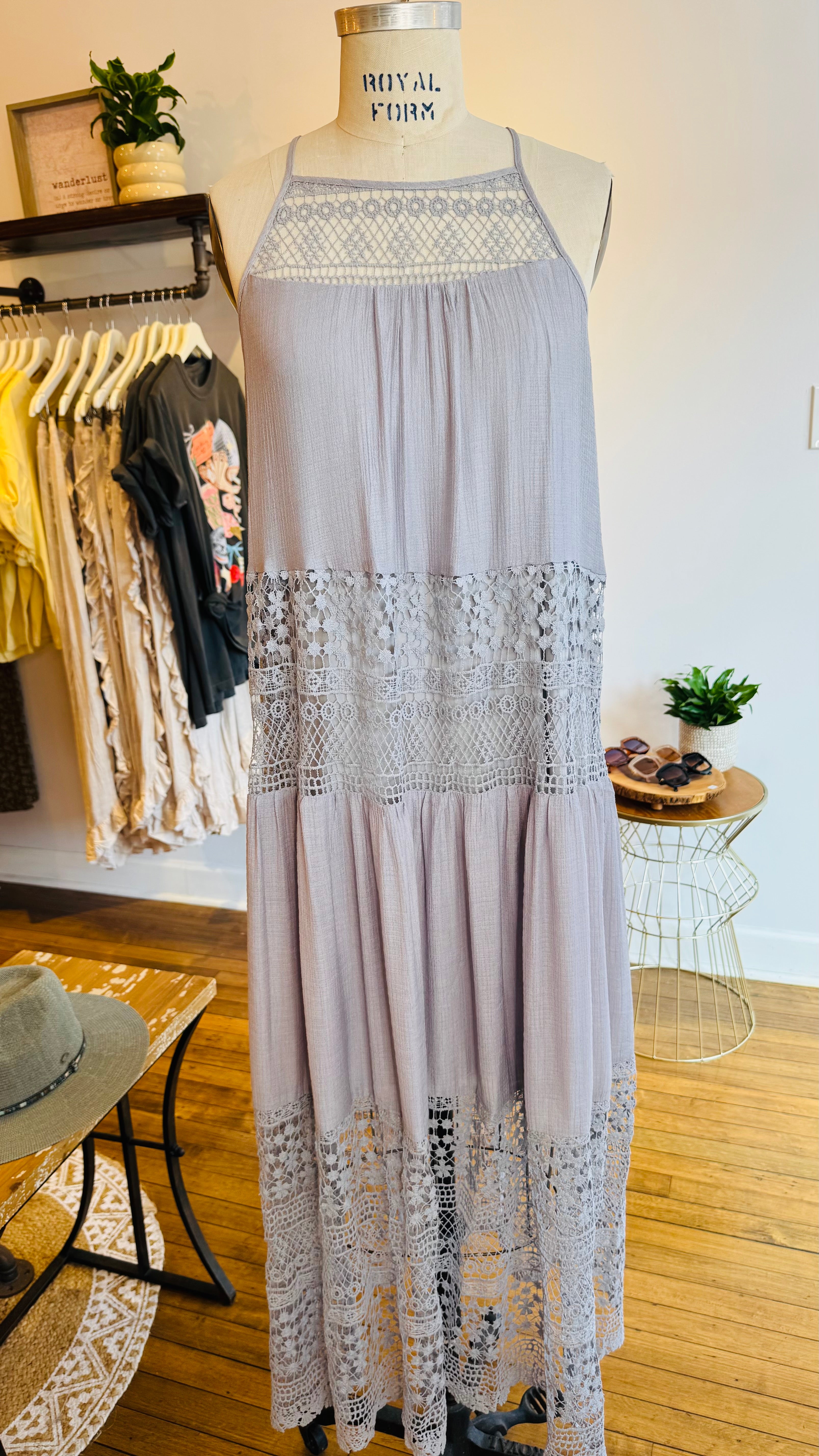 Lace Maxi Dress