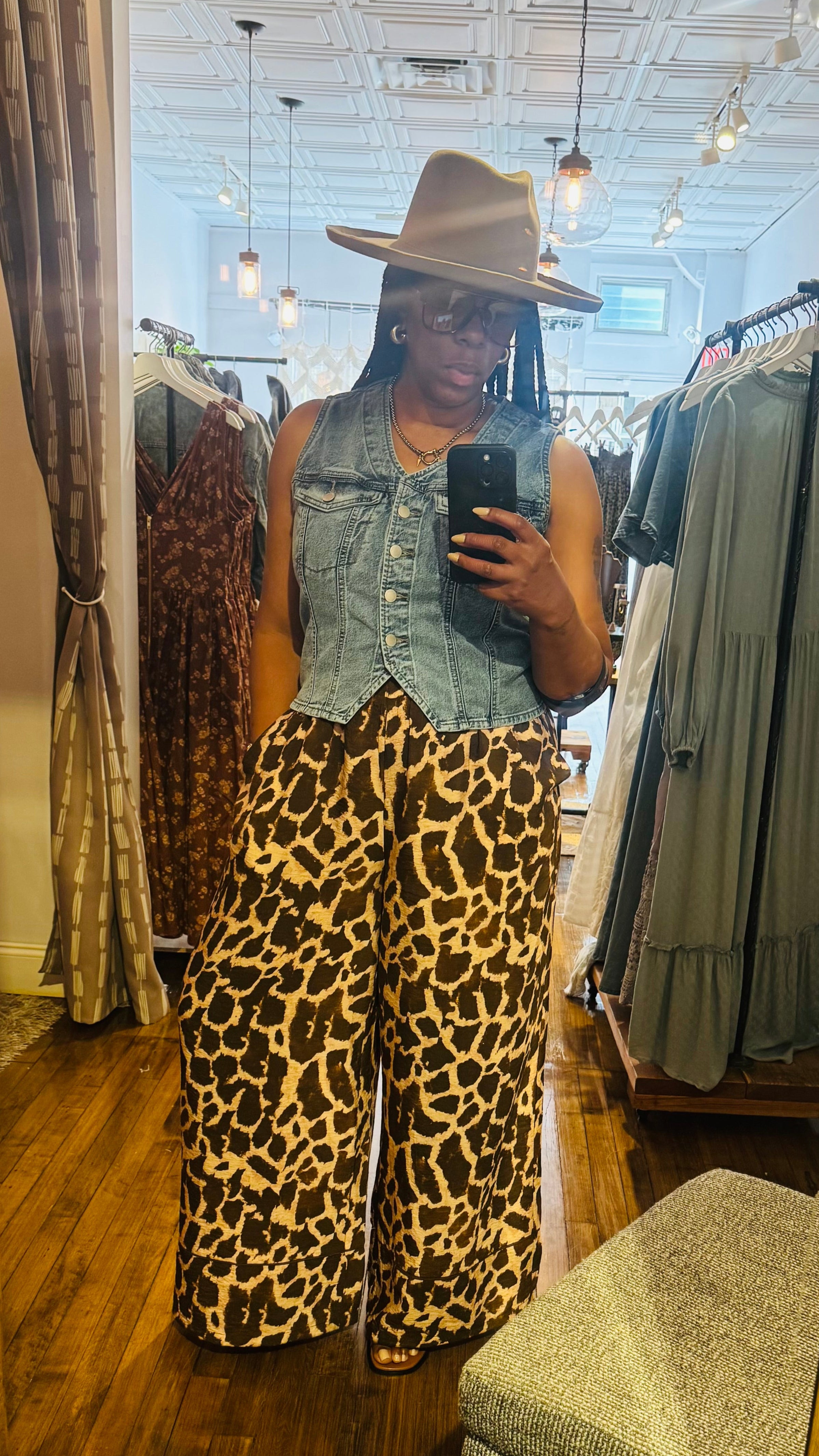 Wild Spirit Wide-Leg Pants