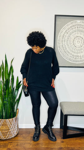 Leopard Mid Sleeve Top