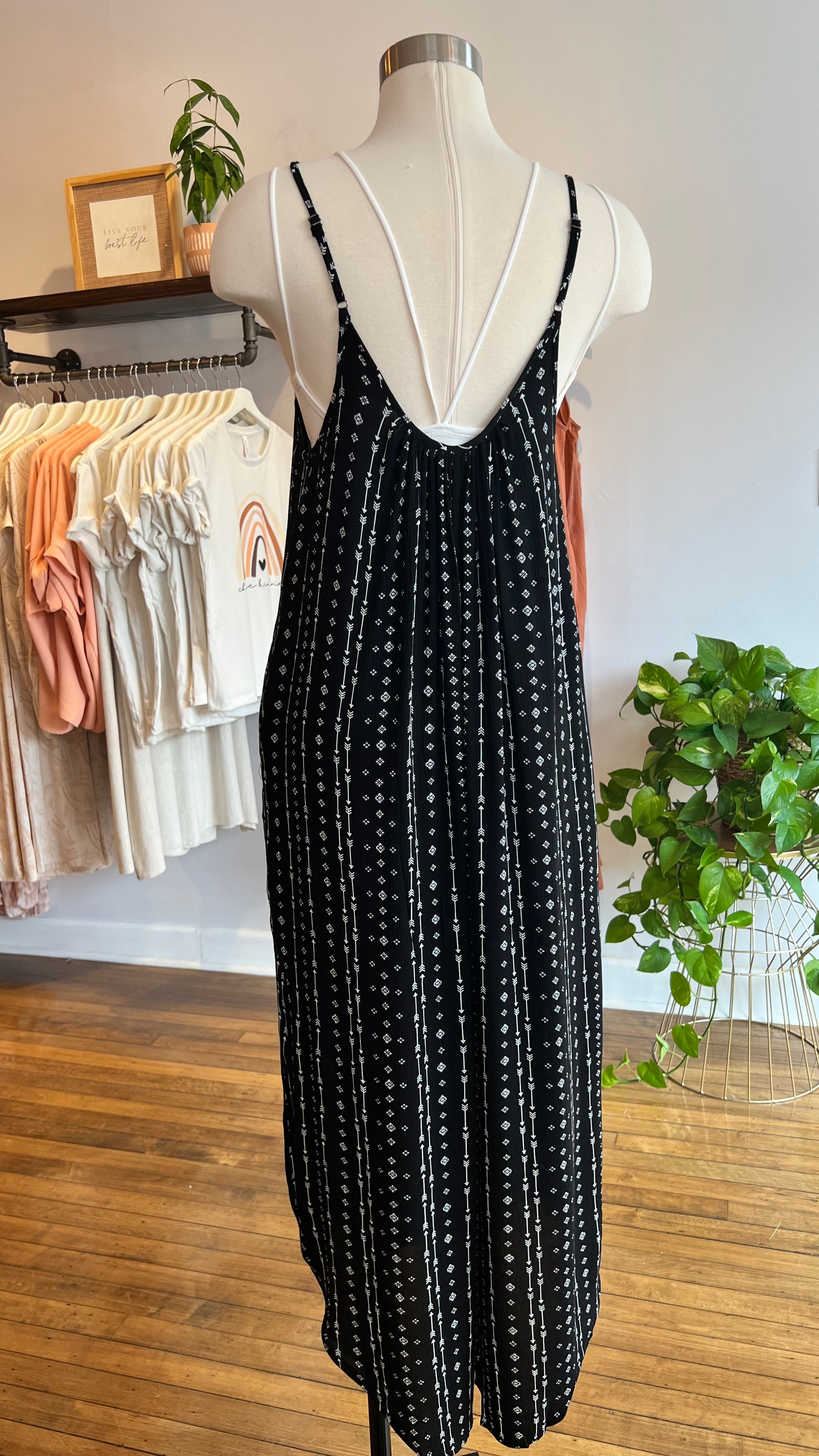 Sleeveless Wide Leg Jumpsuit