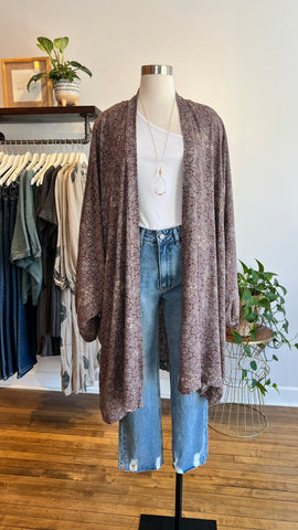 Leopard Mid Sleeve Top
