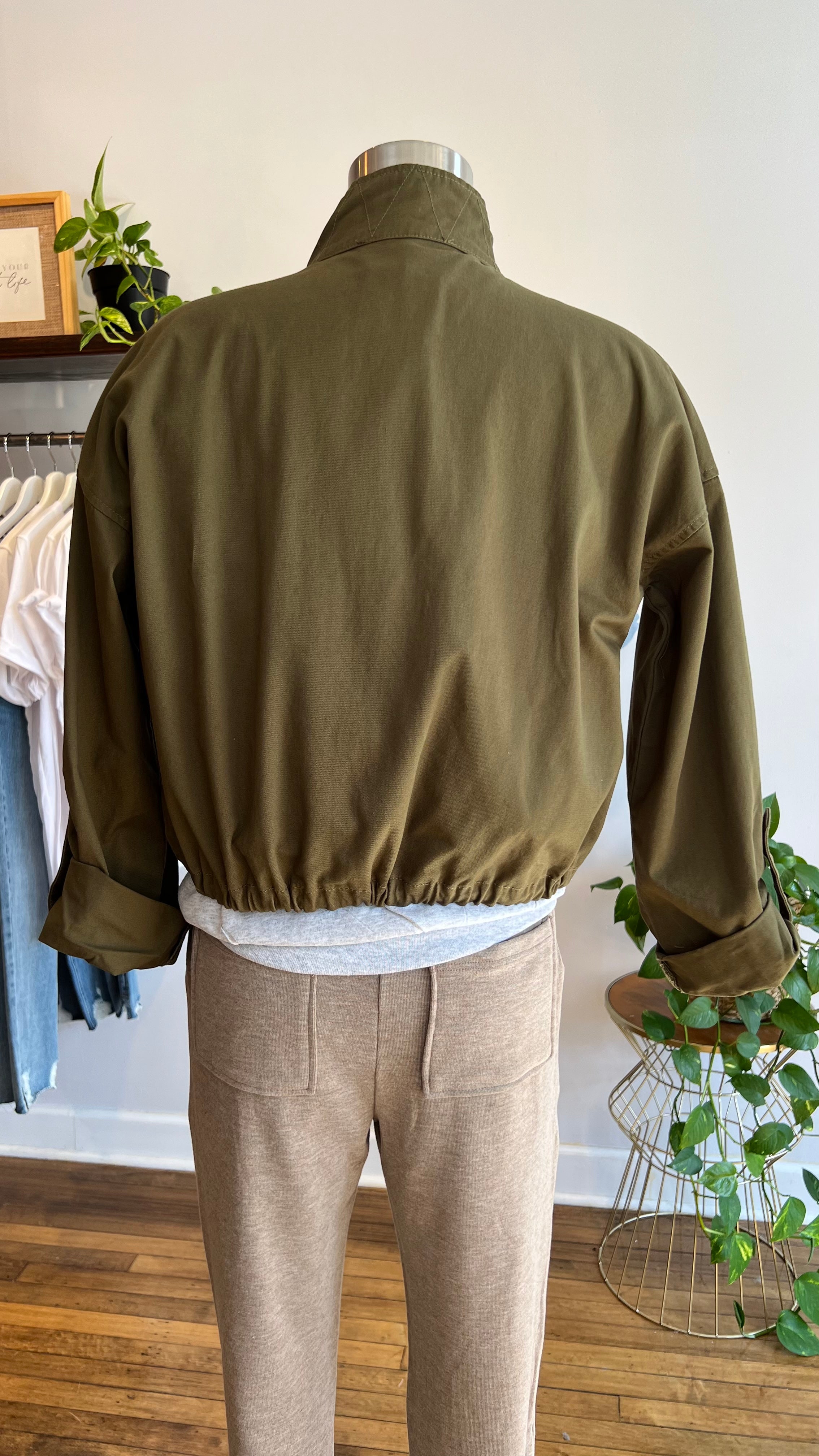 Olive Utility Jacket