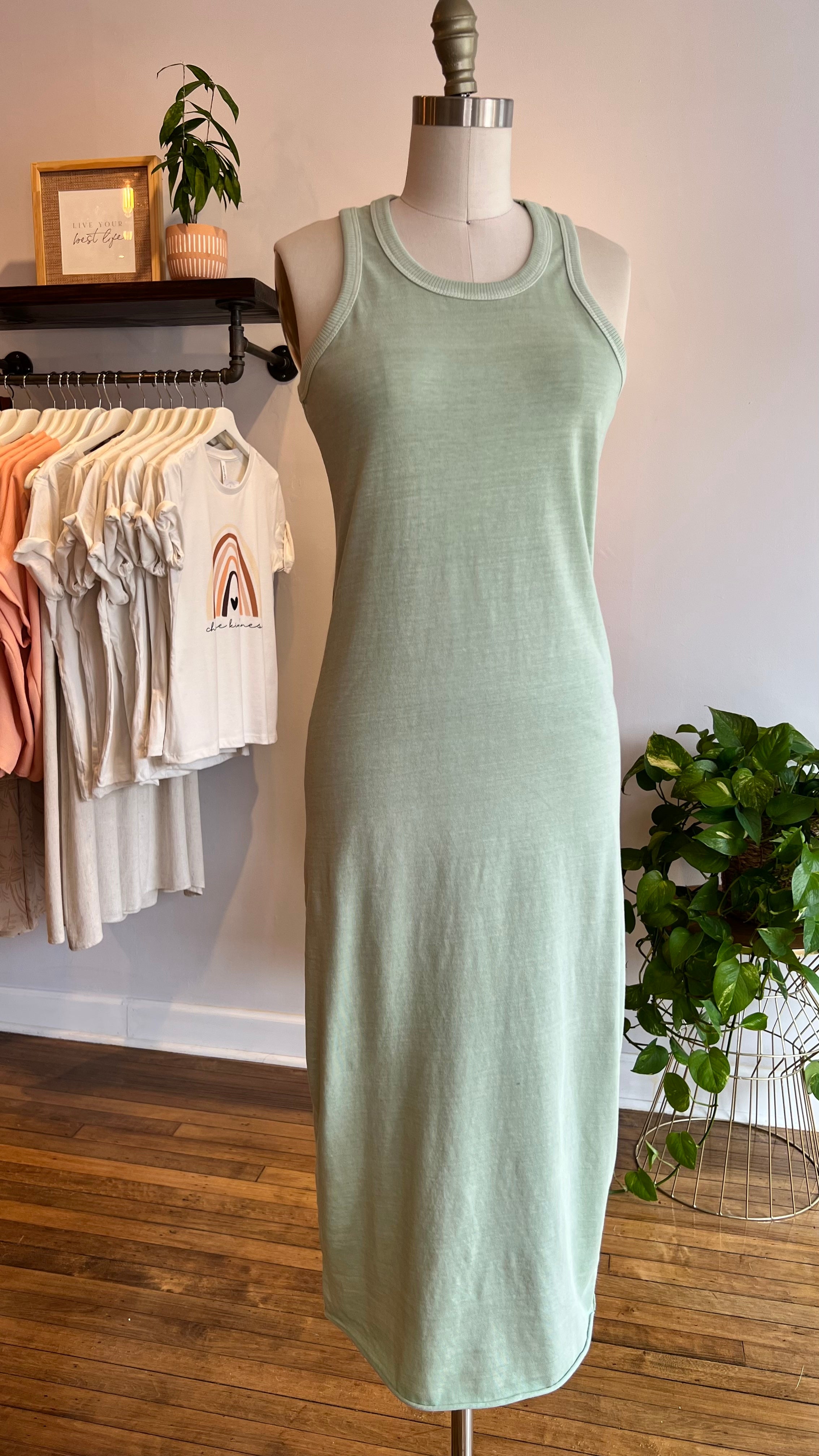 Racerback Tank Dress