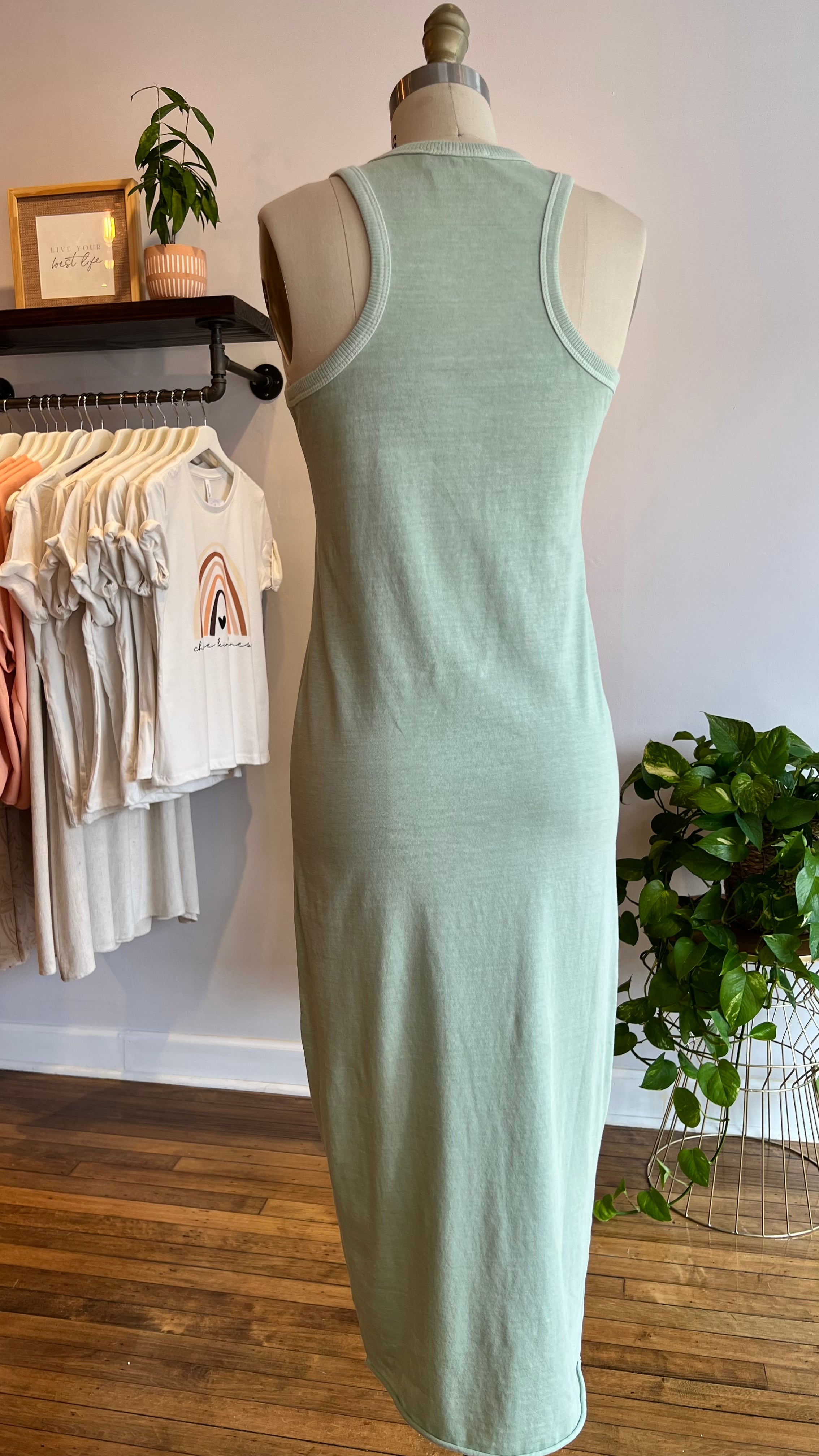 Racerback Tank Dress