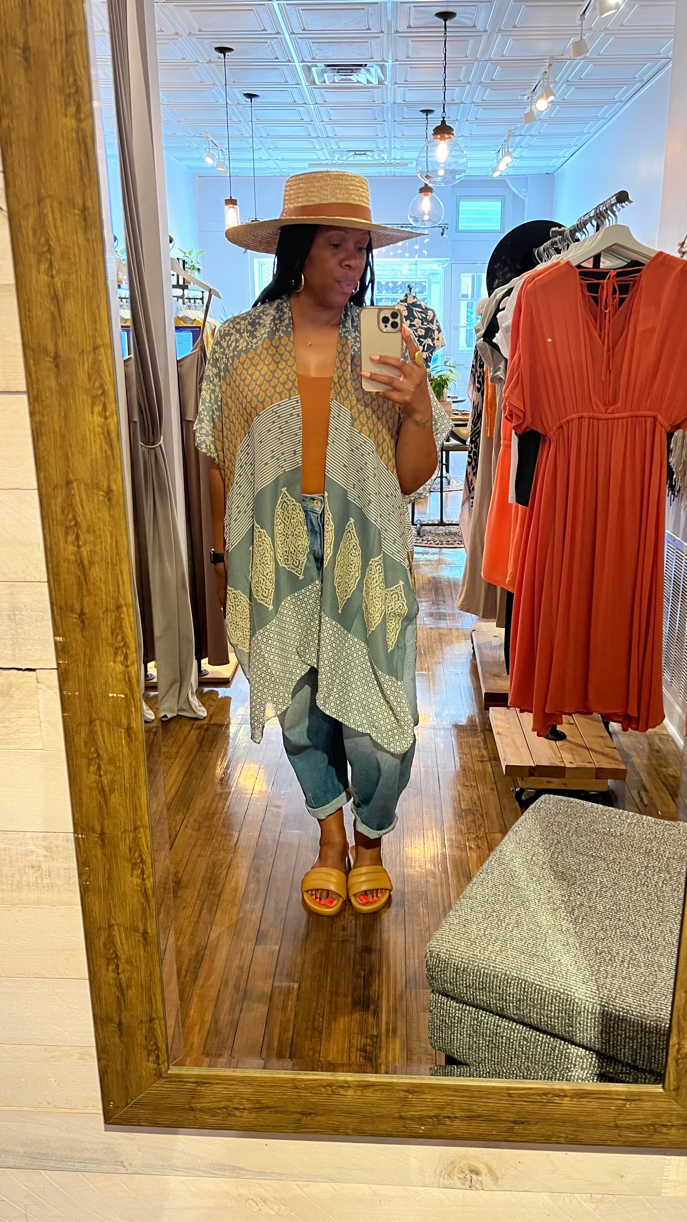 Sage Kimono