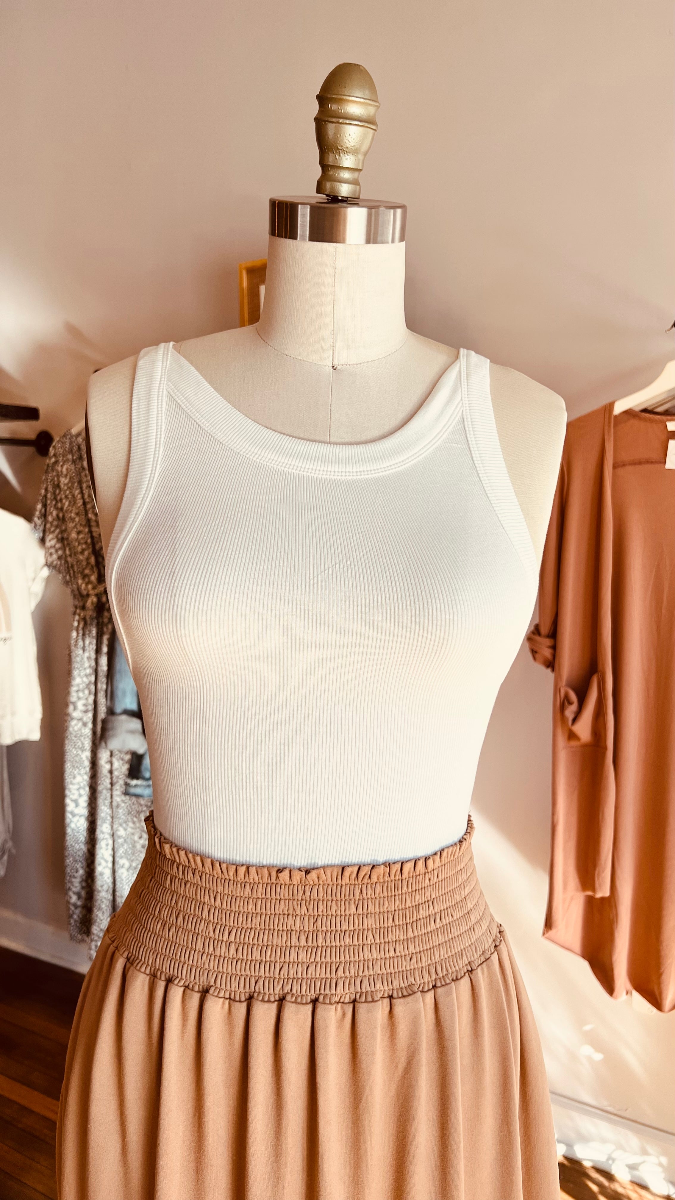 Rib Knit Tank Top