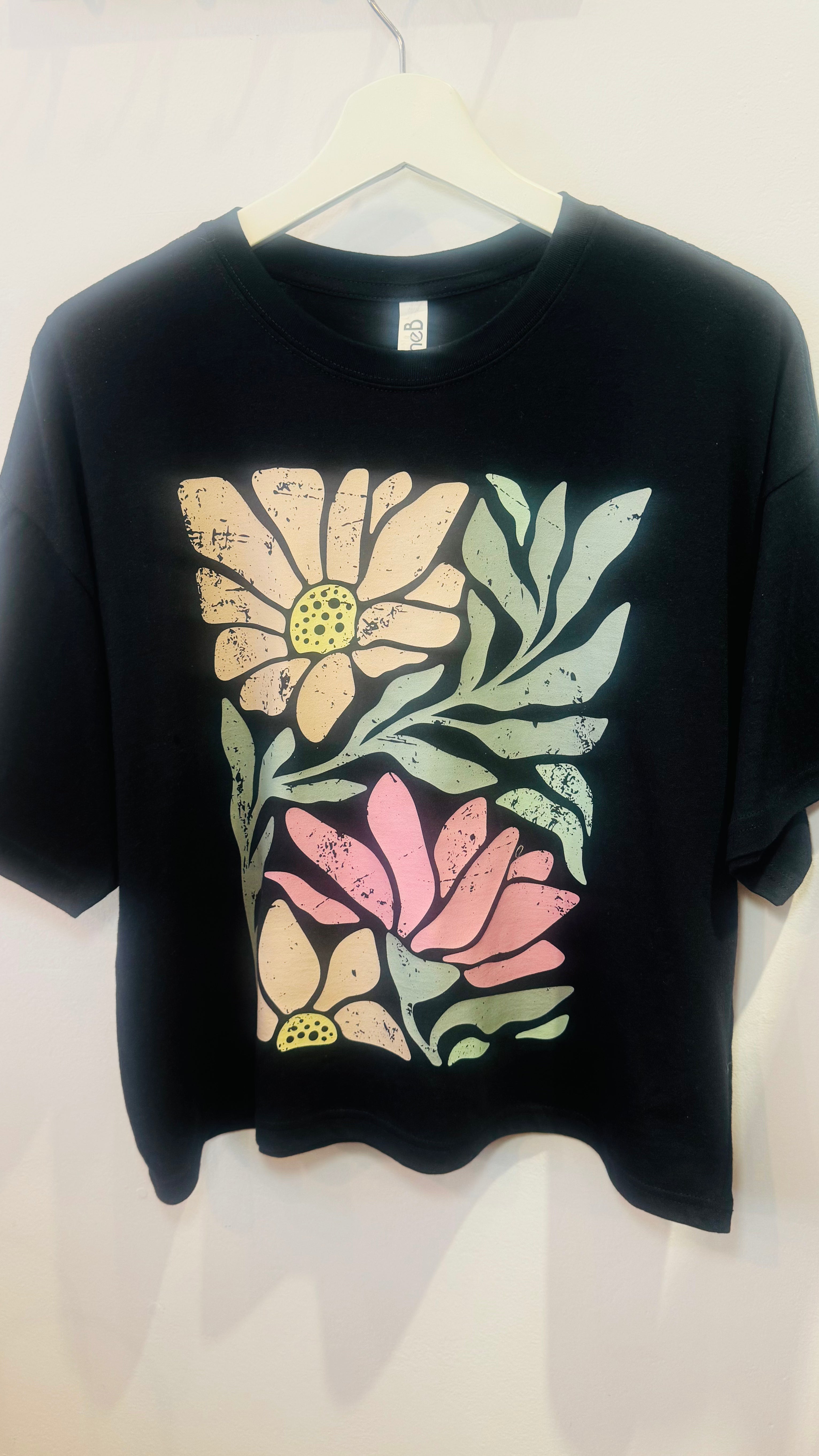 Boho Floral Crop Top