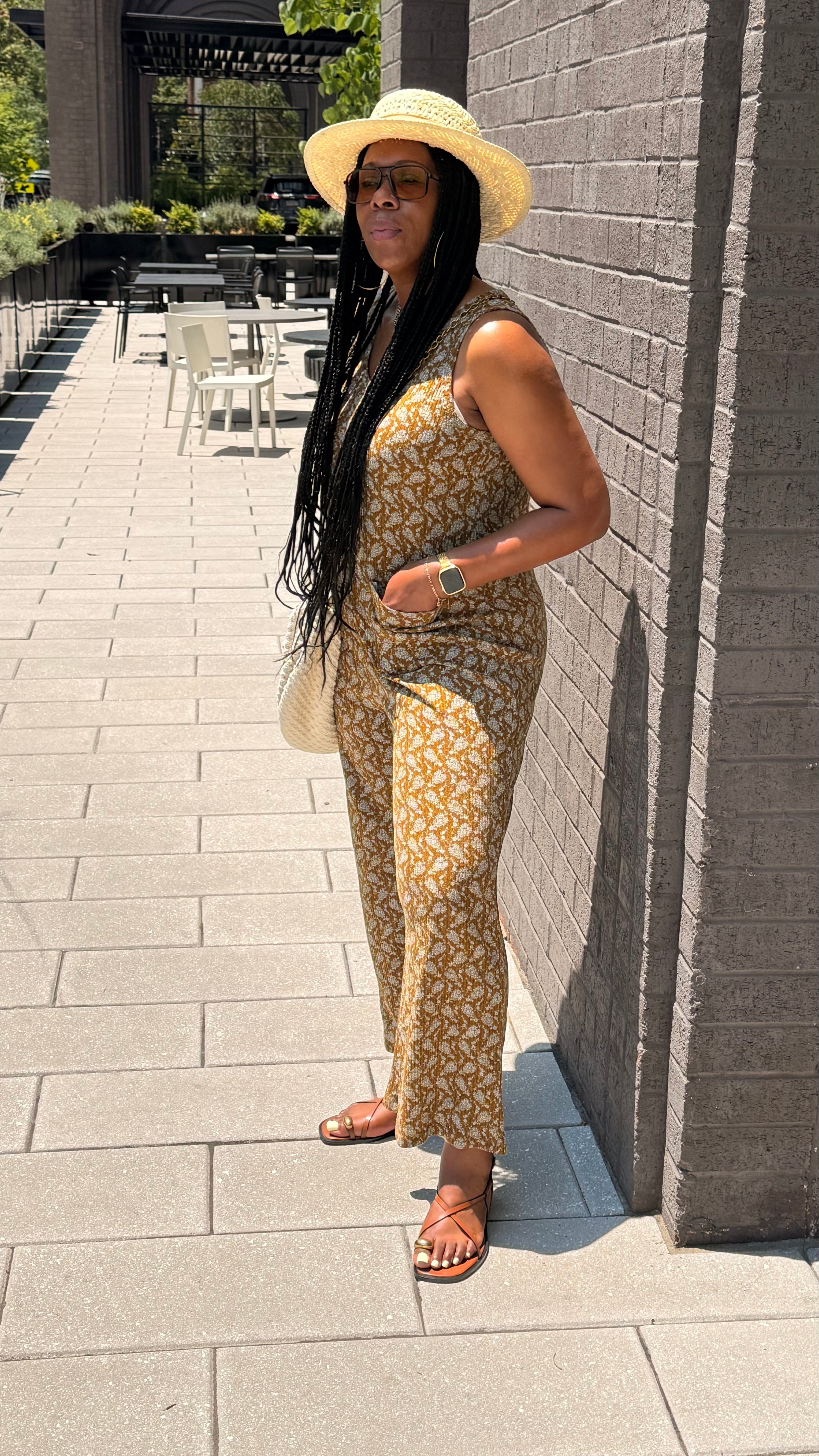 Sunlit Stroll Jumpsuit