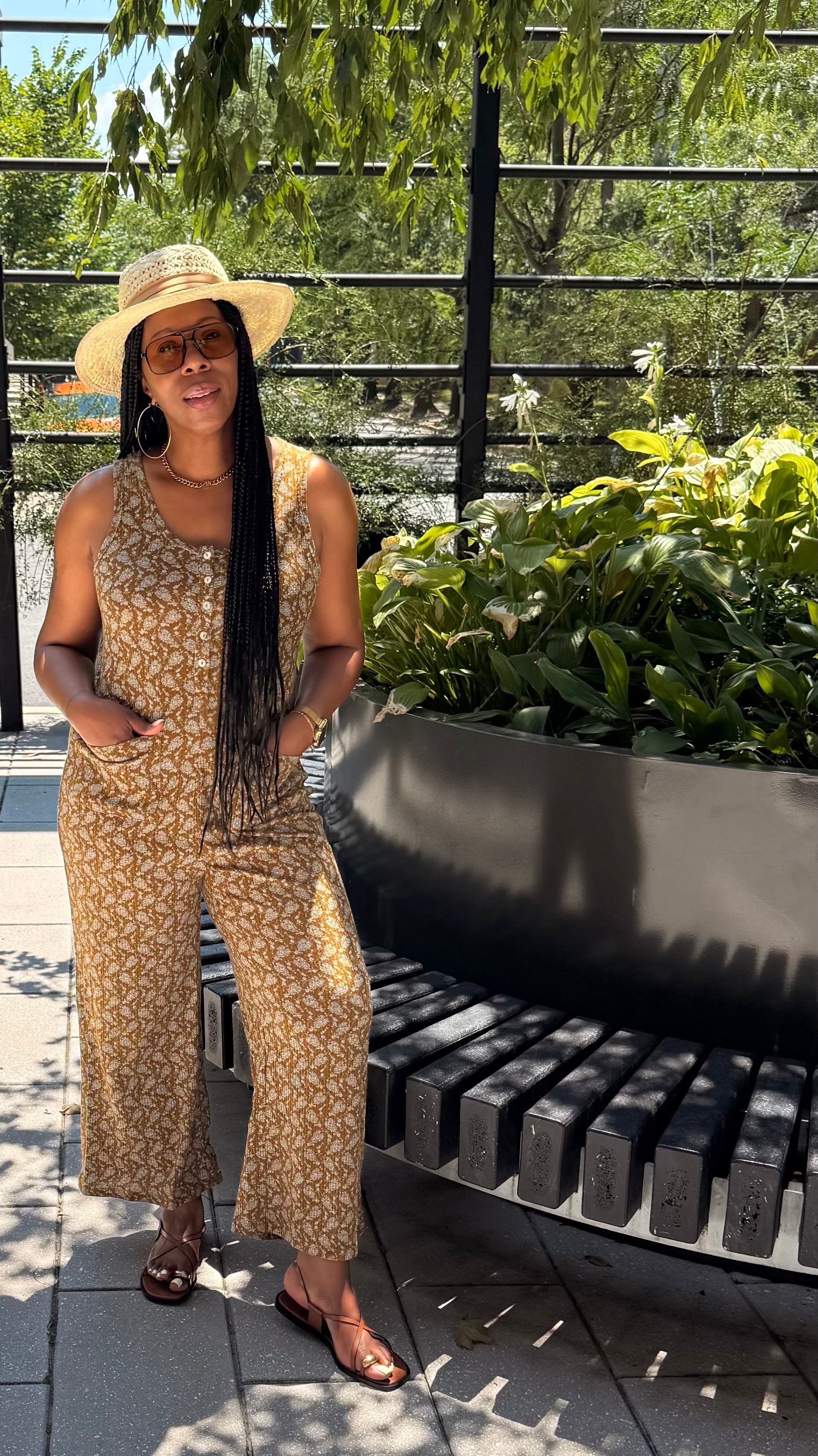 Sunlit Stroll Jumpsuit
