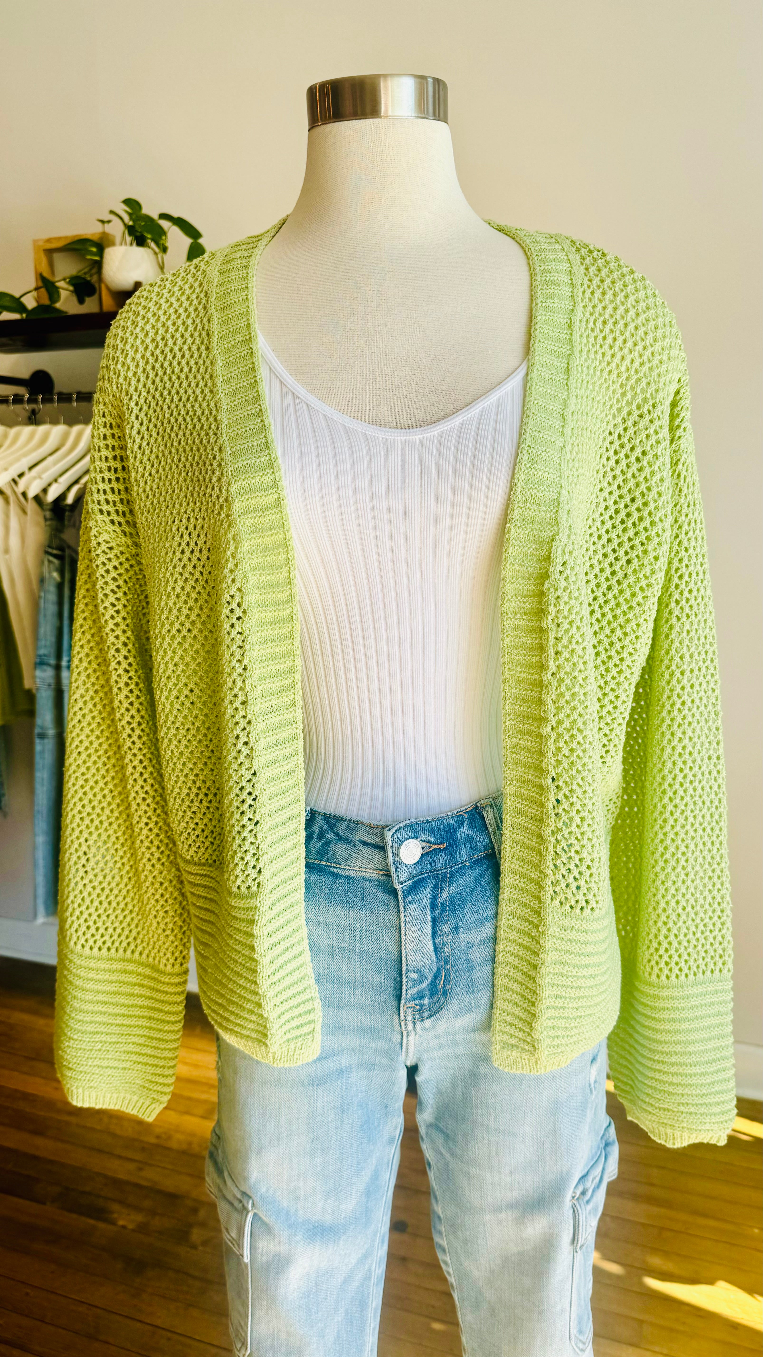 Oversized Knit Cardigan