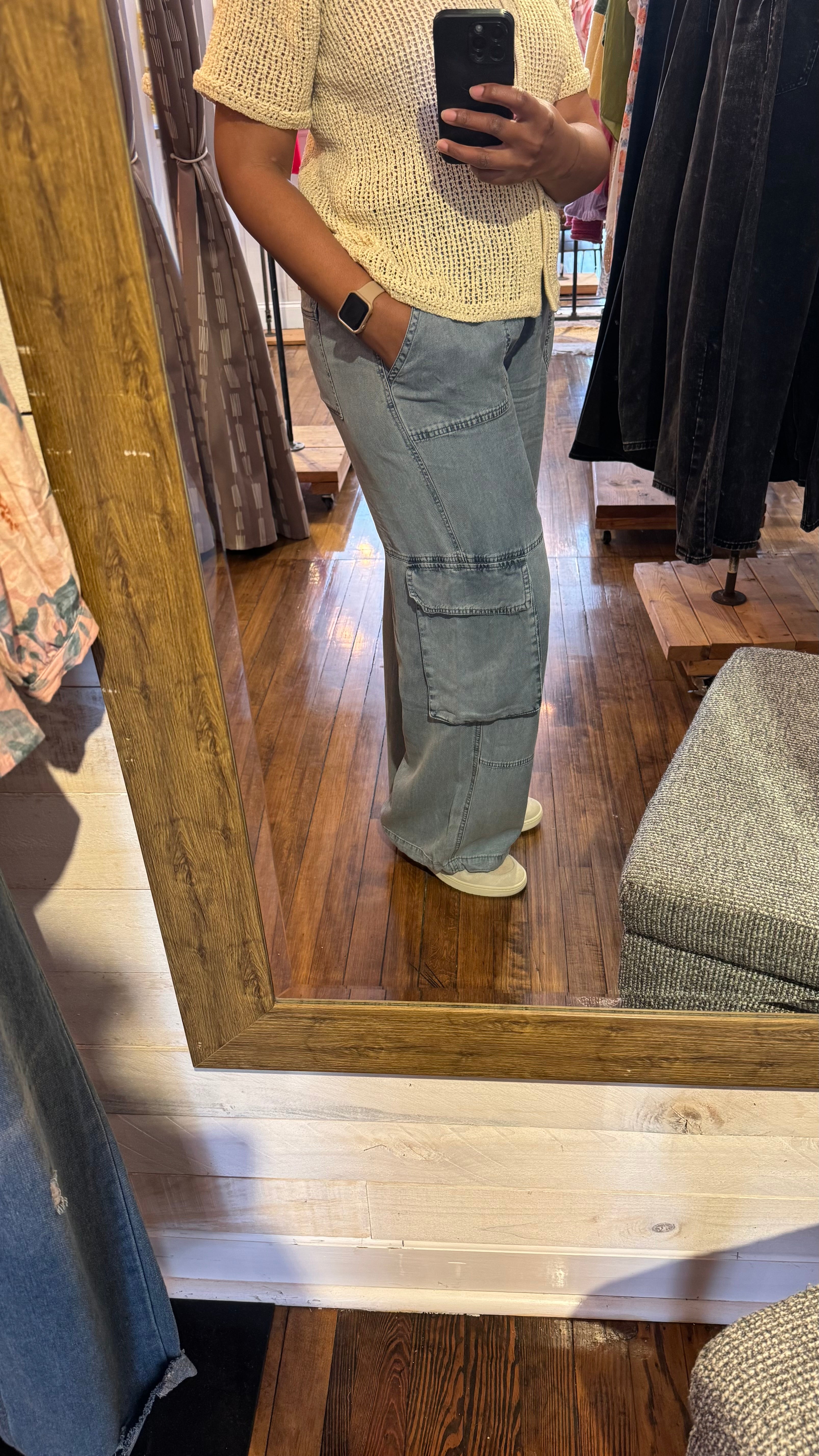 Tencel Cargo Pants