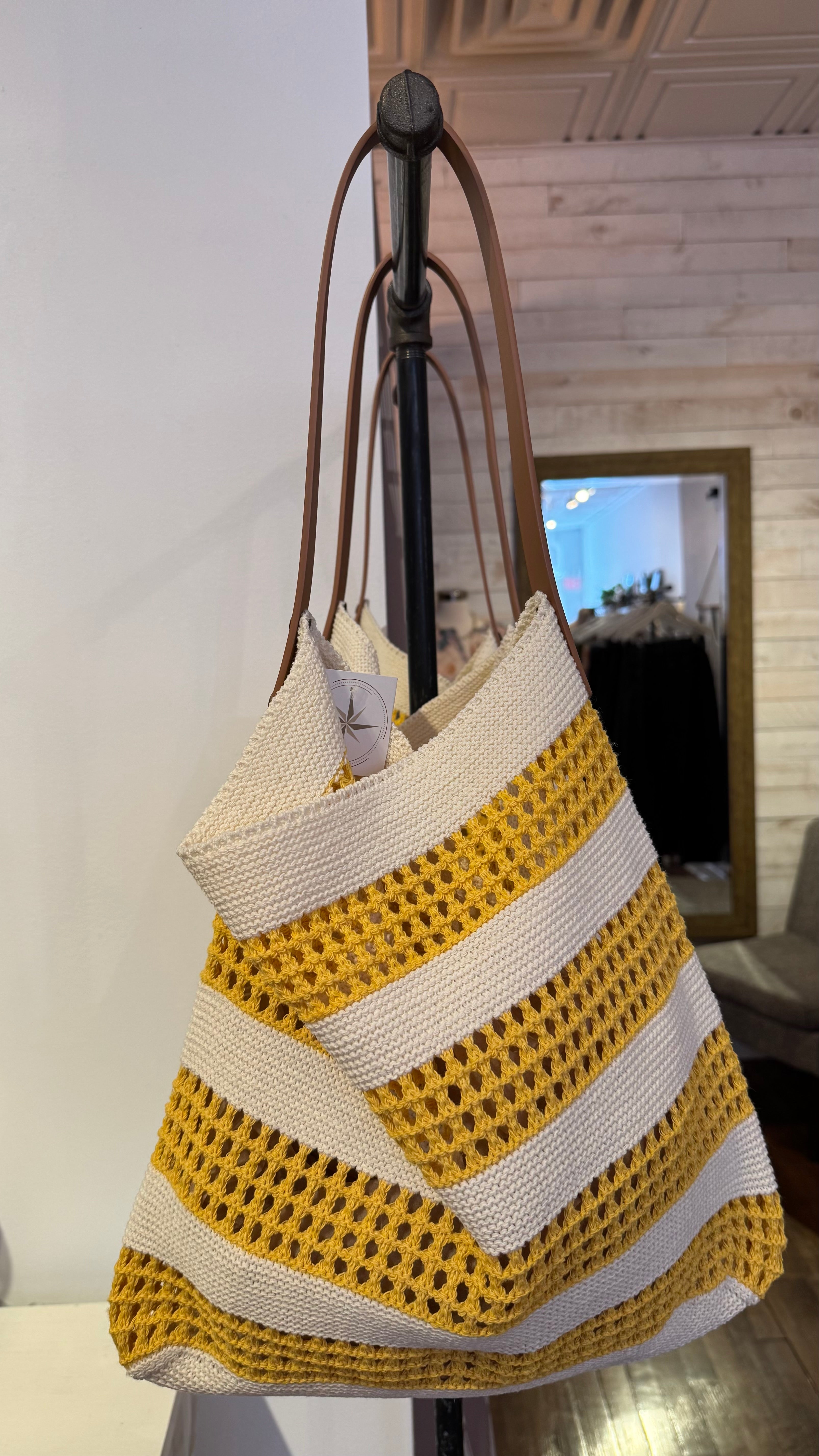 Lightweight Summer Knit Carryall