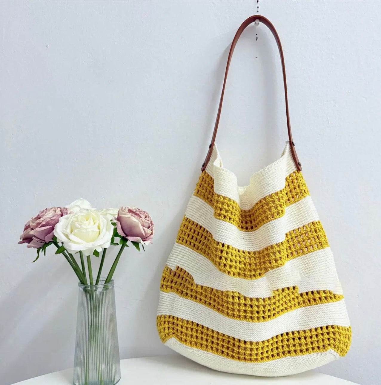 Lightweight Summer Knit Carryall