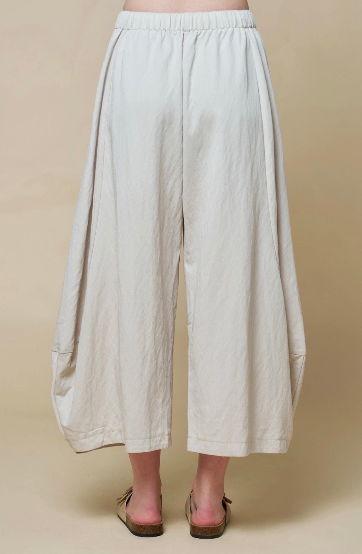 Elastic Waist Balloon Pants