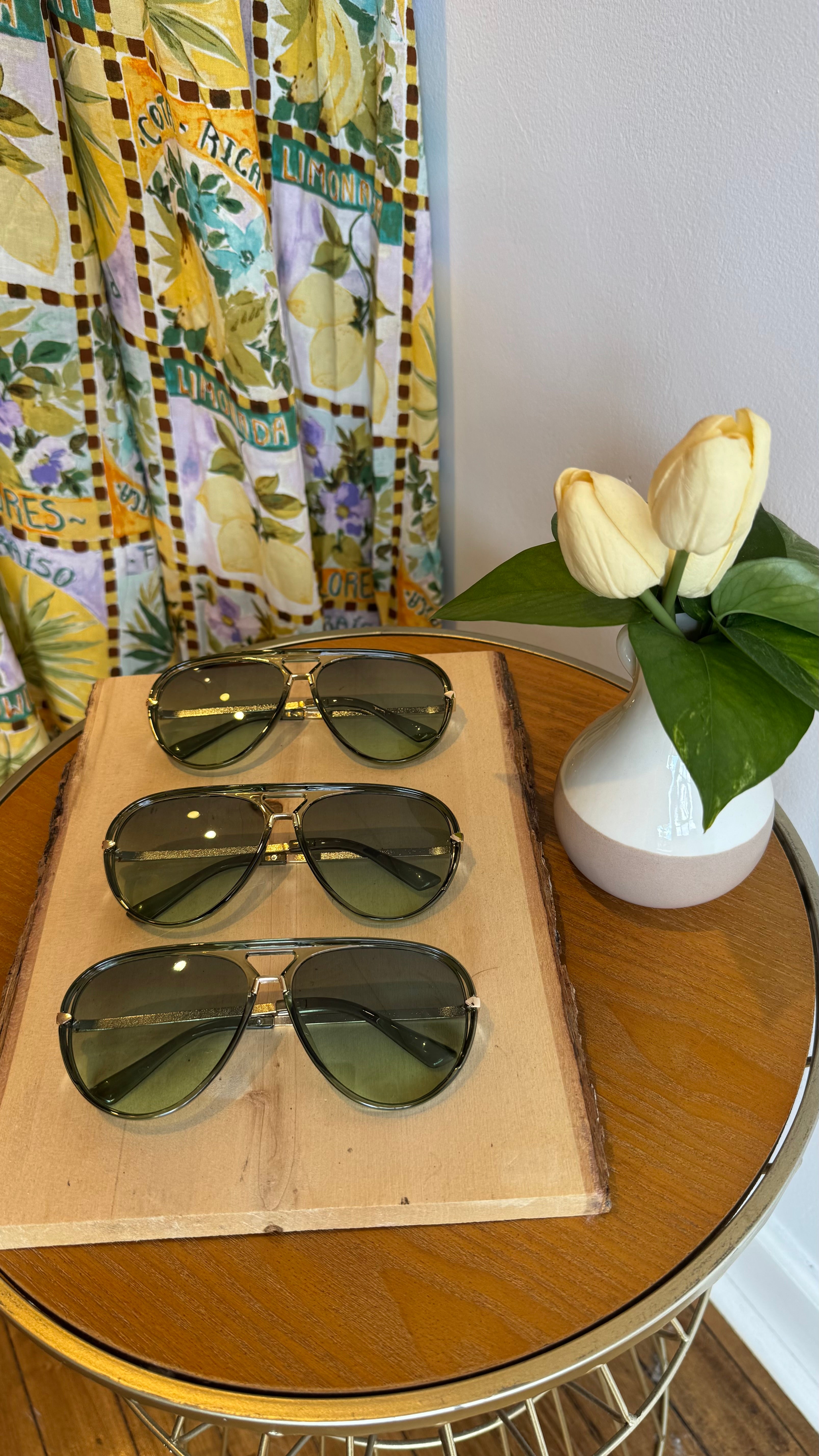Oversized Aviator Sunglasses