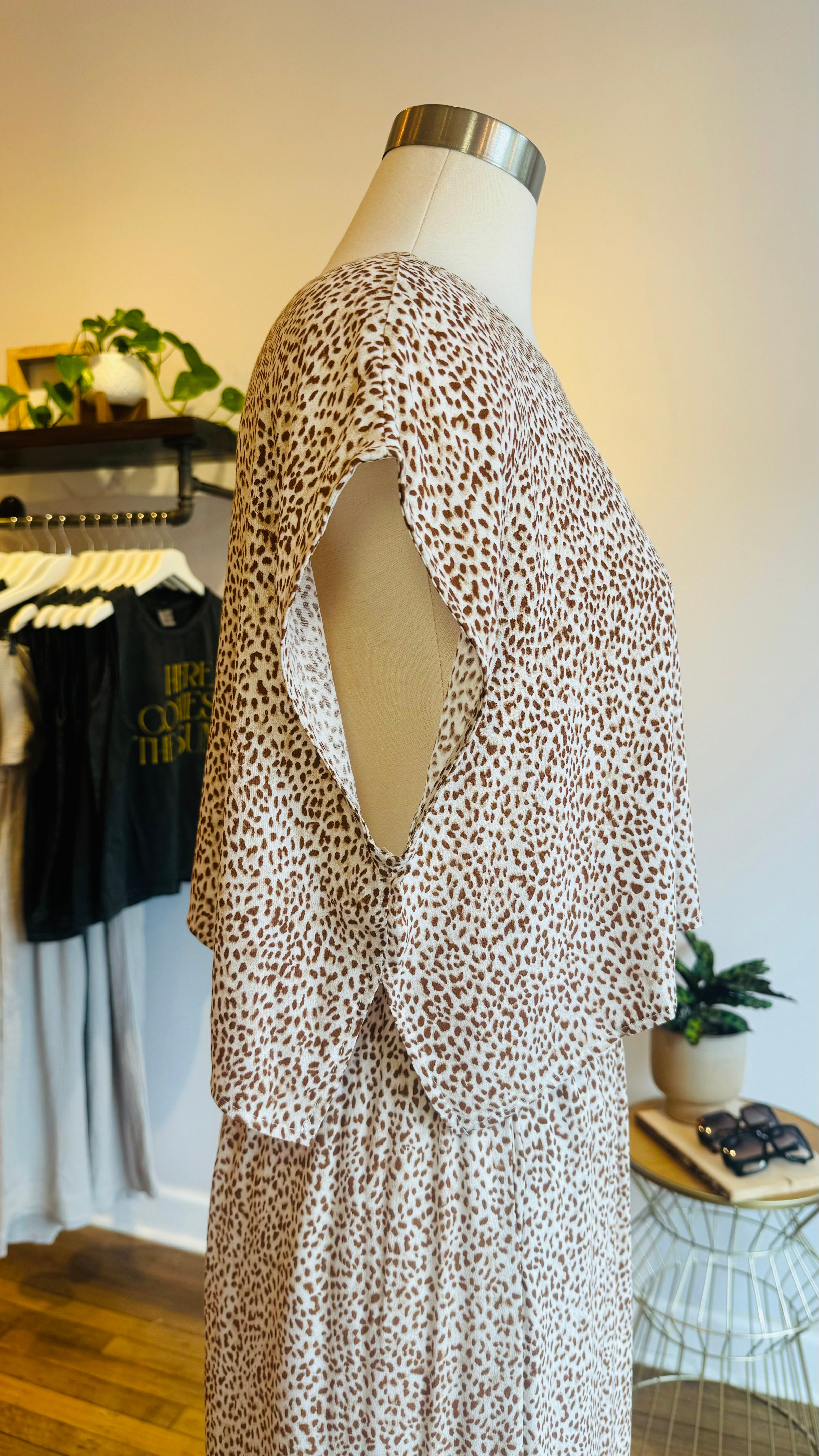 Woven Crop Top