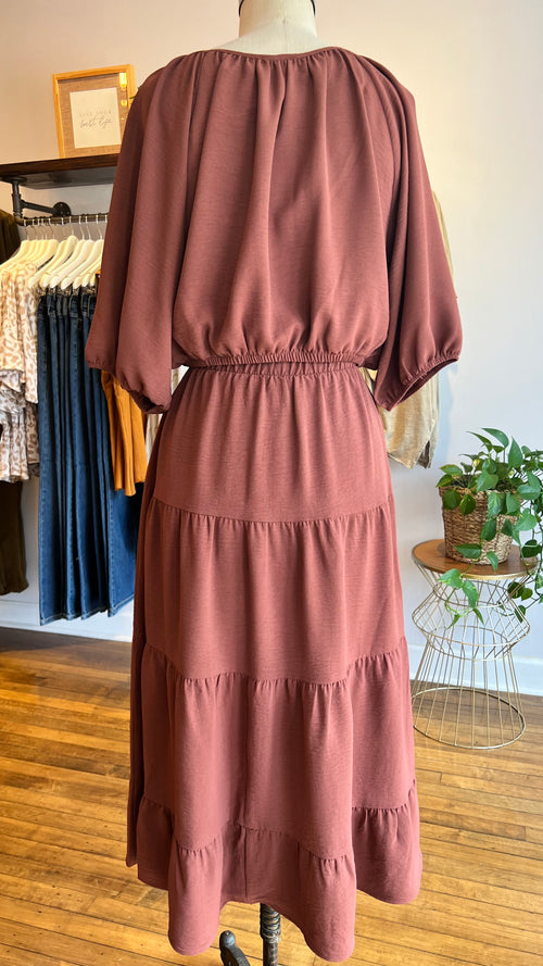 Tiered Maxi Skirt