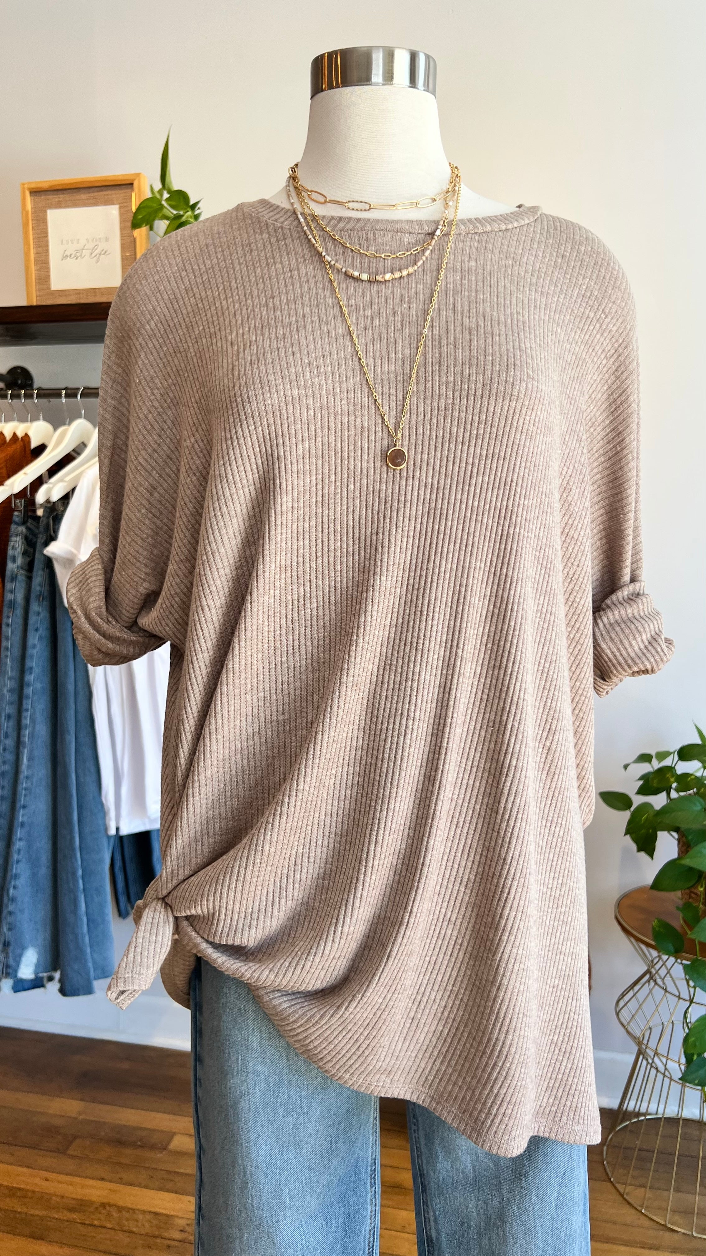 High Low Tunic Top