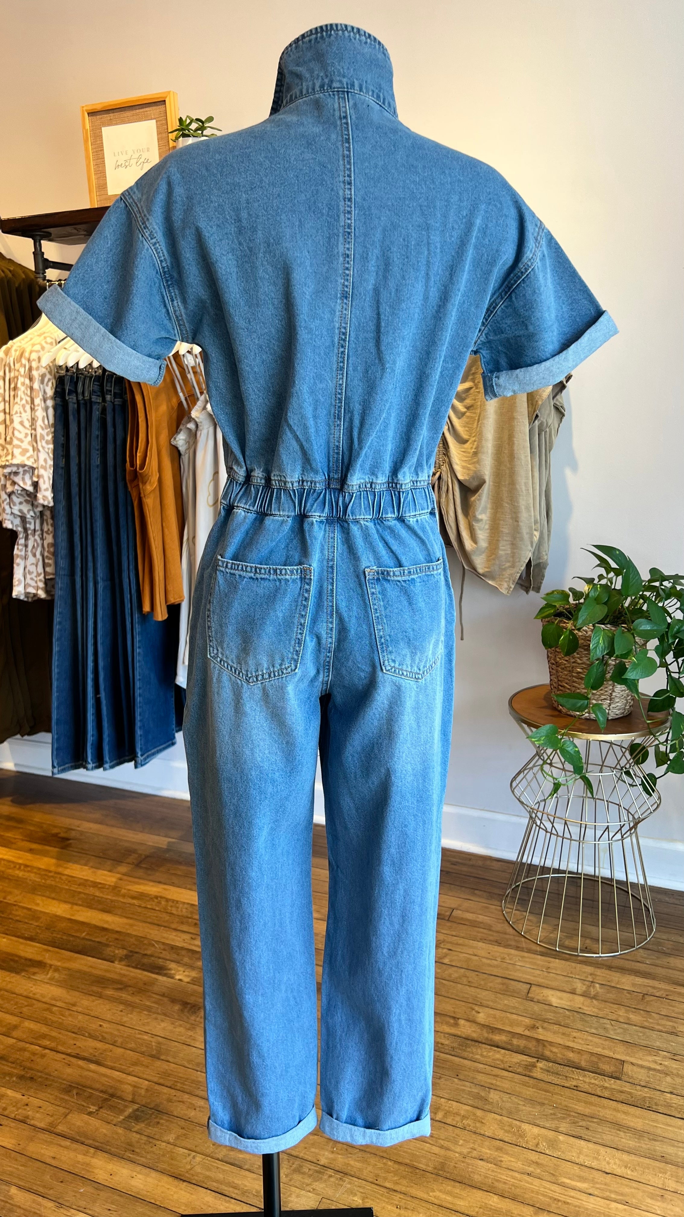 Denim Jumpsuit
