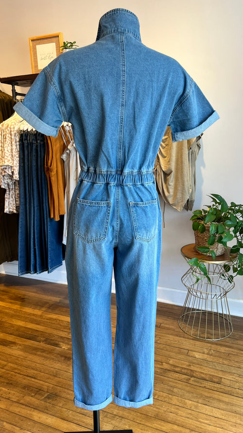 Denim Jumpsuit