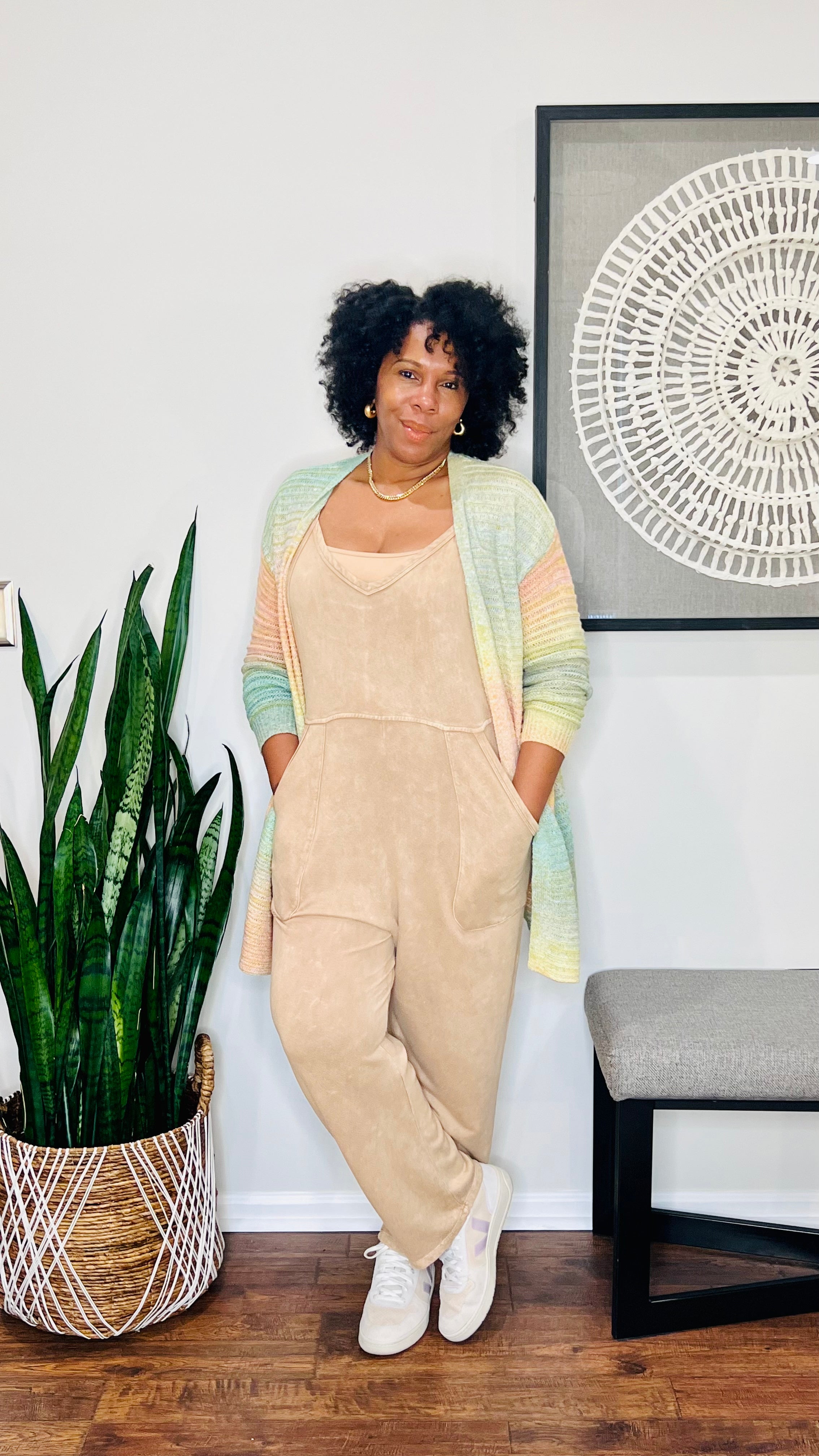 Comfy French Terry Jumpsuit