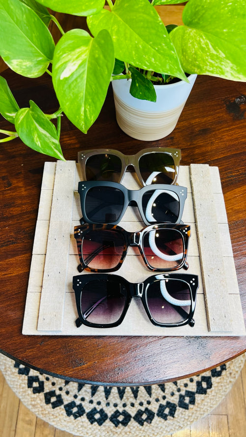 Oversized Square Sunglasses